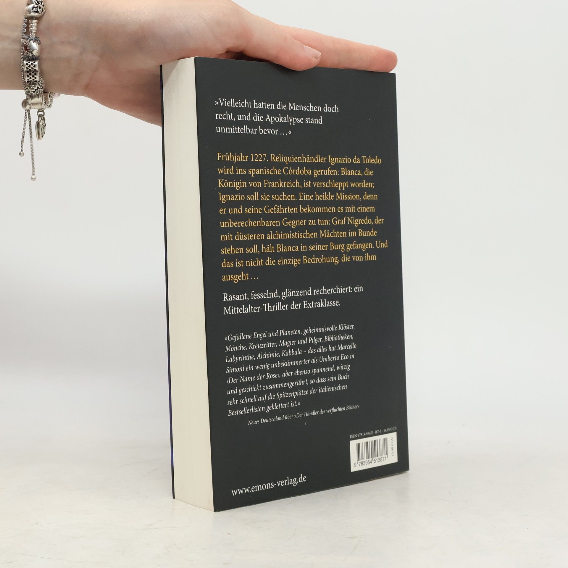 Marcello Simoni Die verschwundene Bibliothek des Alchimisten