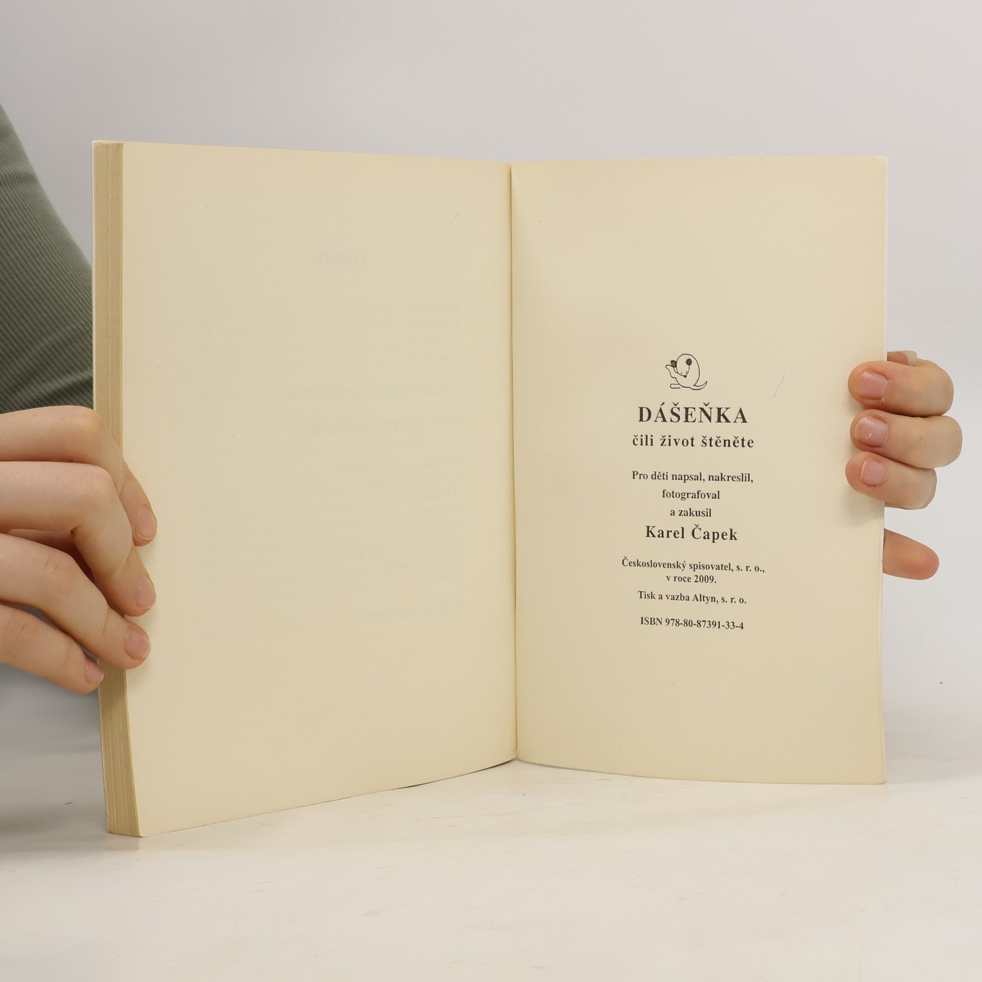 Karel Čapek Dášeňka čili život štěněte