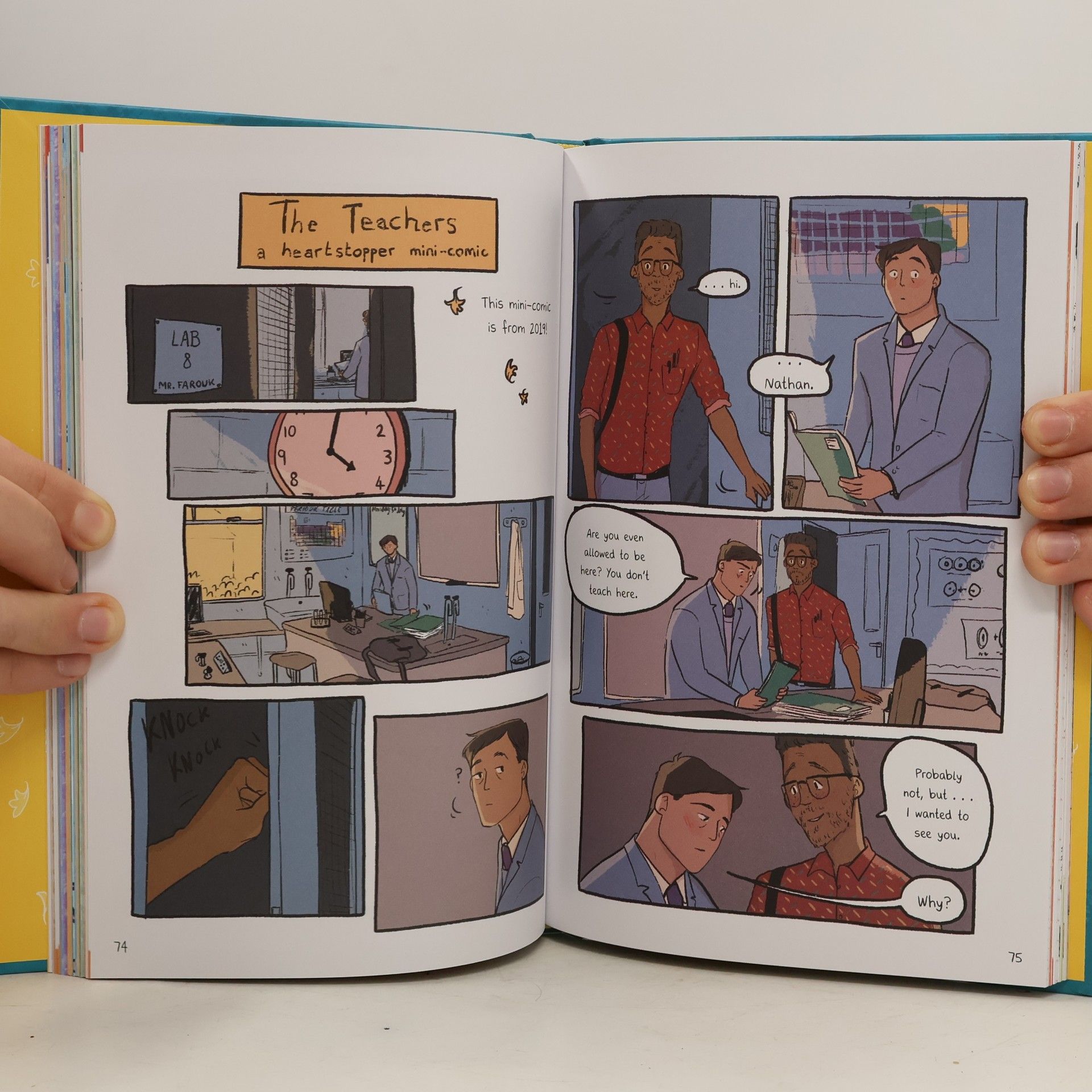 Alice Oseman The Heartstopper yearbook