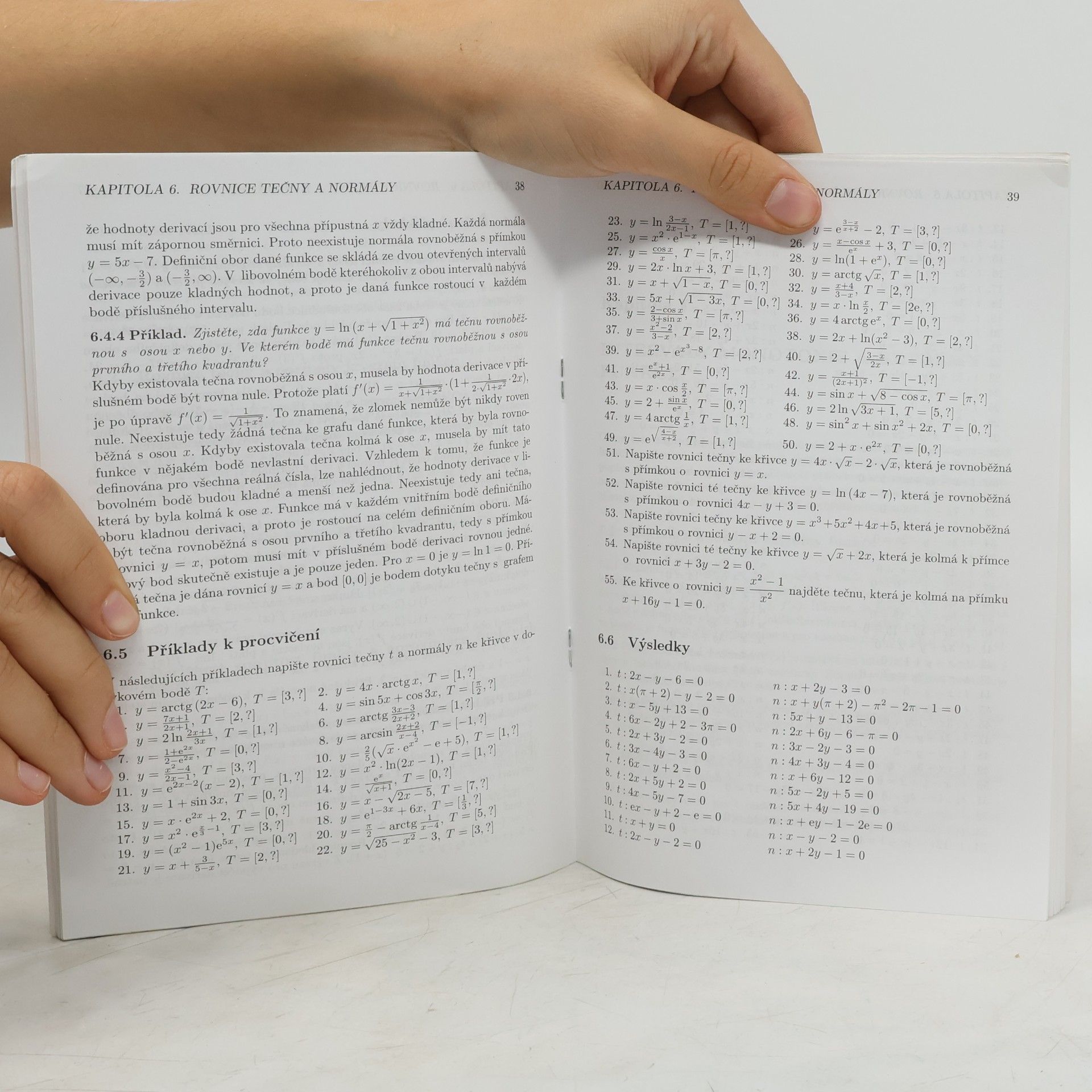 Šárka Dvořáková Vybrané partie matematiky
