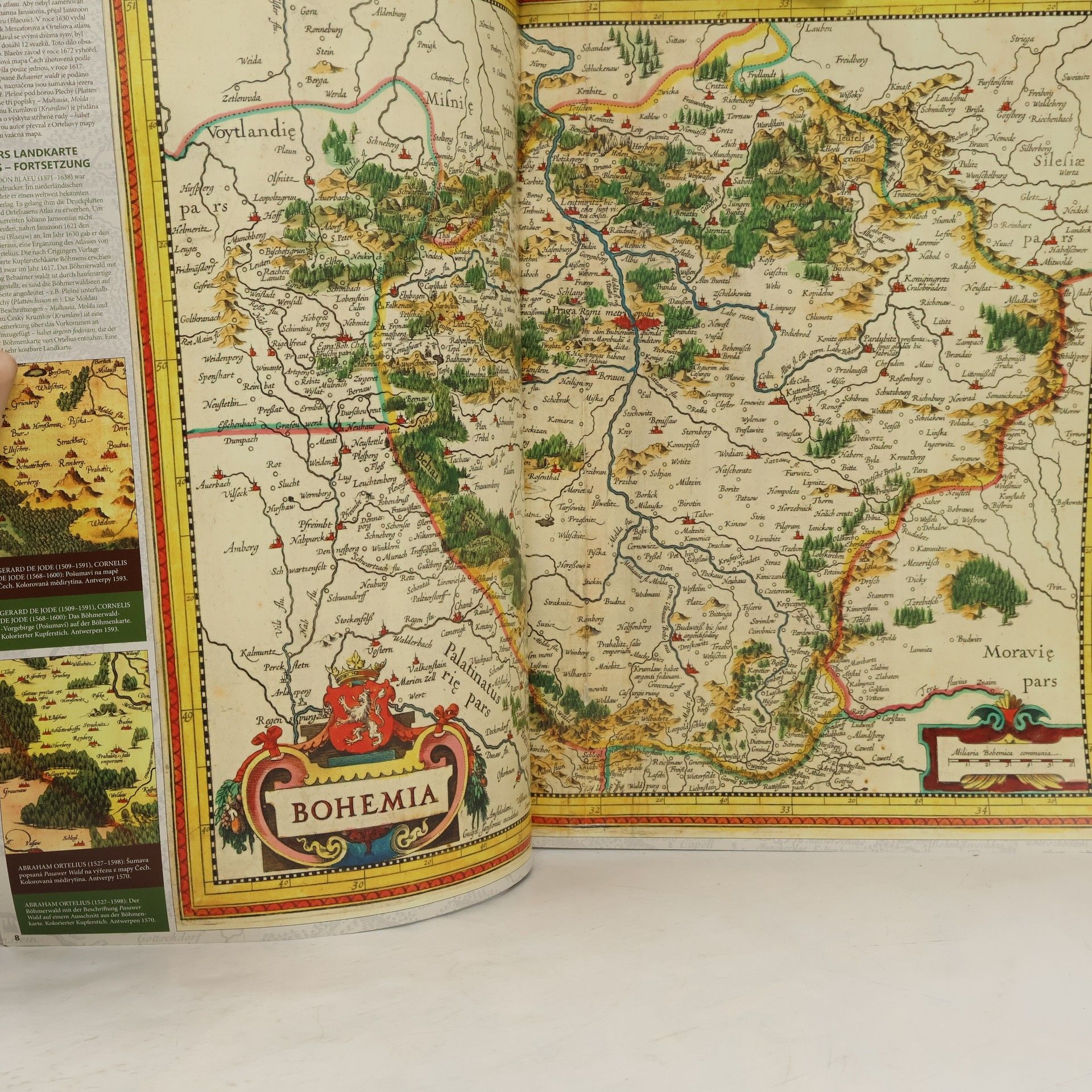 Zdeněk Kučera Šumava a Bavorský les na starých mapách