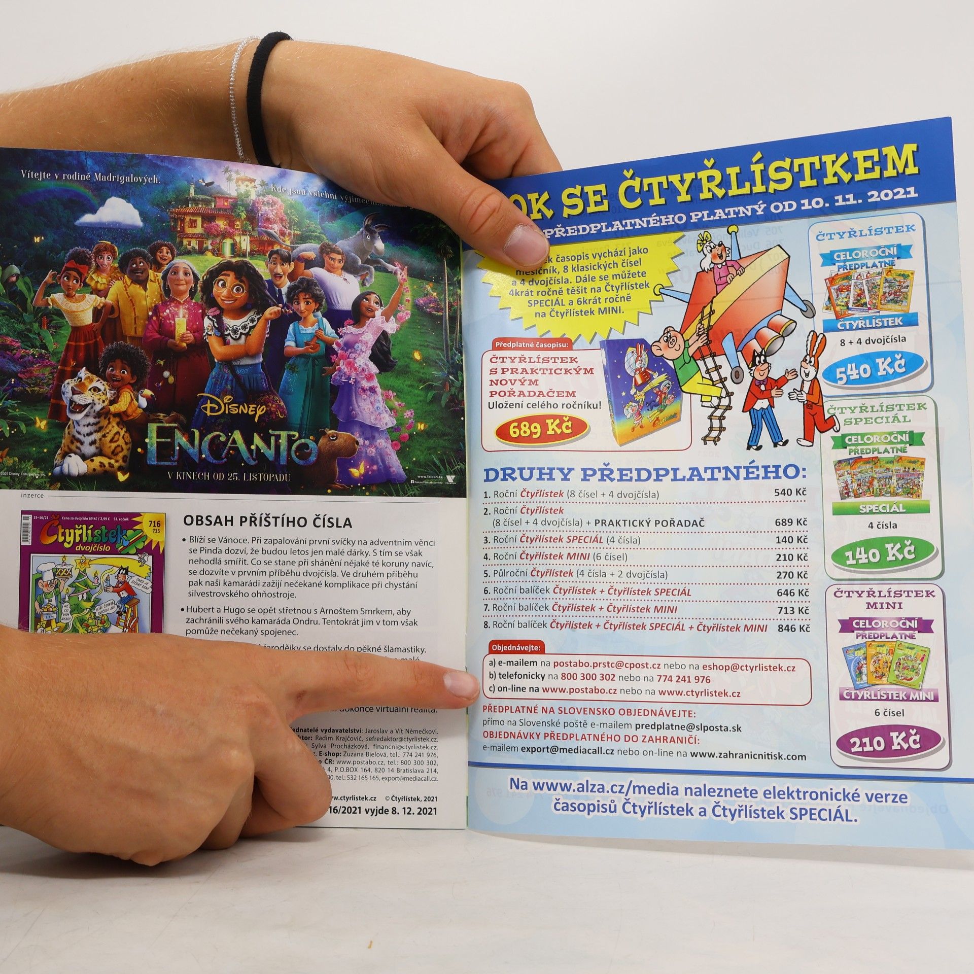 Autores varios Čtyřlístek 714. 14/2021