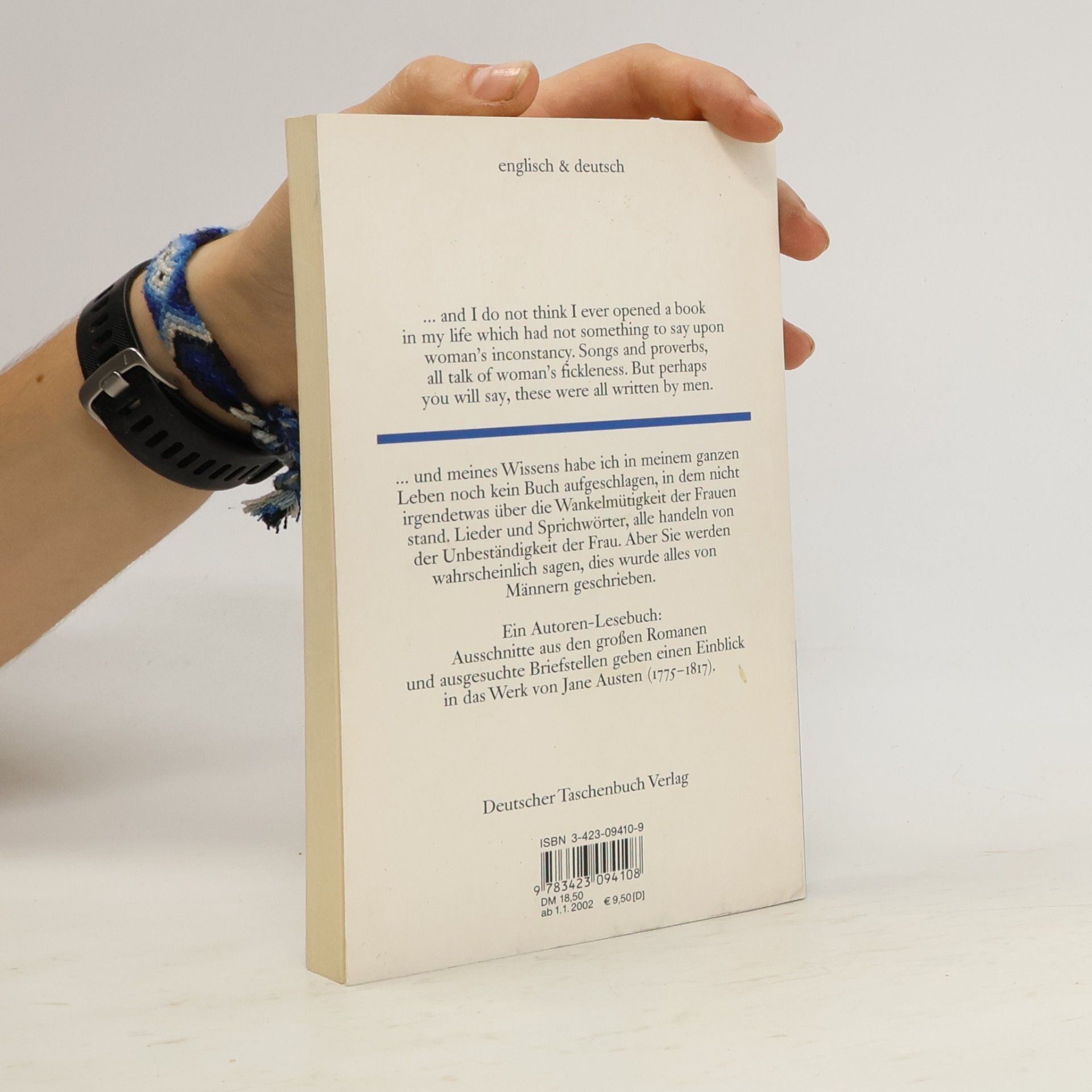 Jane Austen By a Lady. Jane Austen Lesebuch