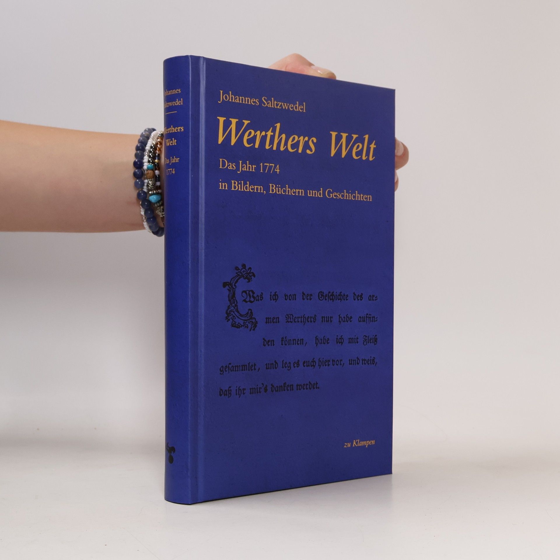 Johannes Saltzwedel Werthers Welt