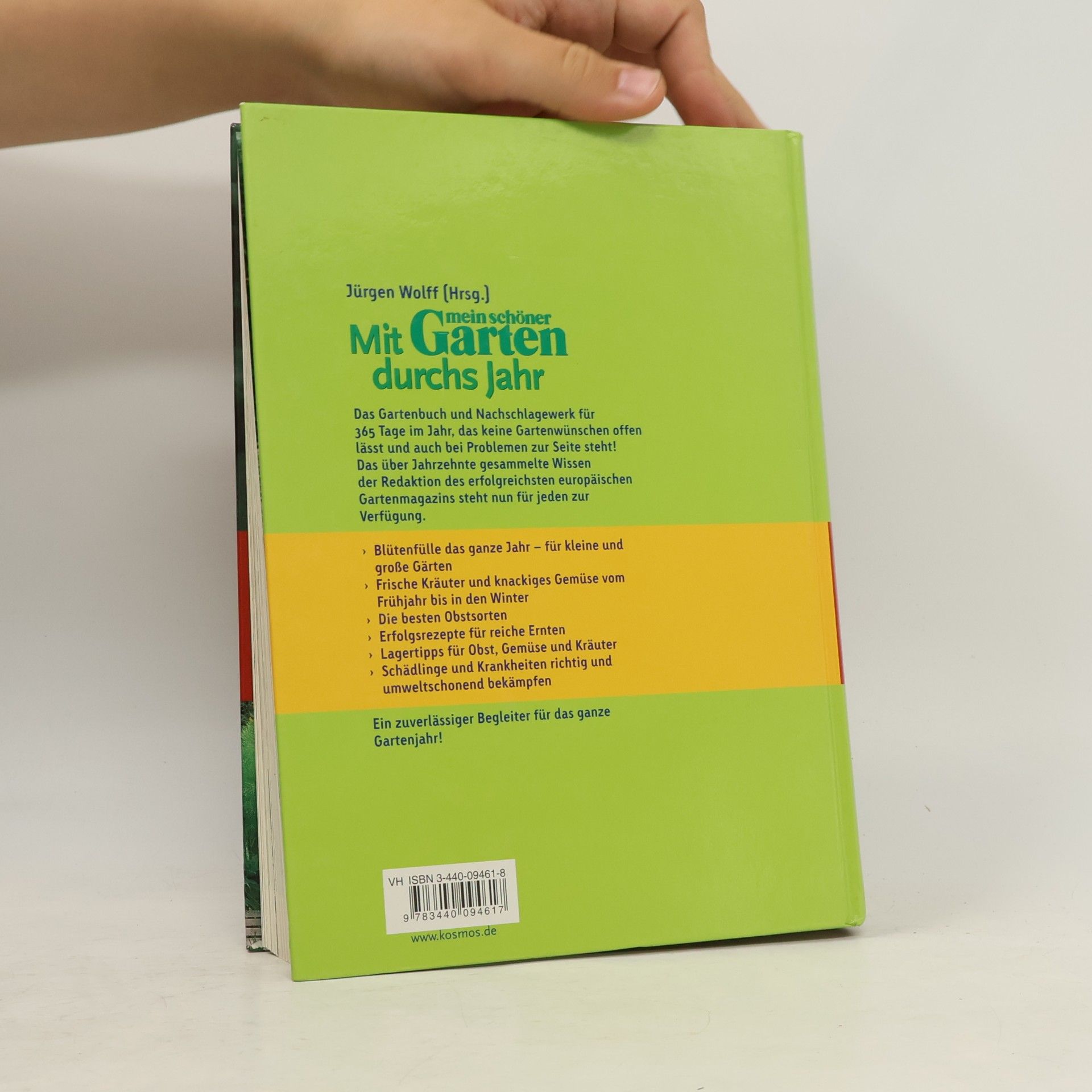 Jürgen Wolff Mit ' mein schöner Garten' durchs Jahr