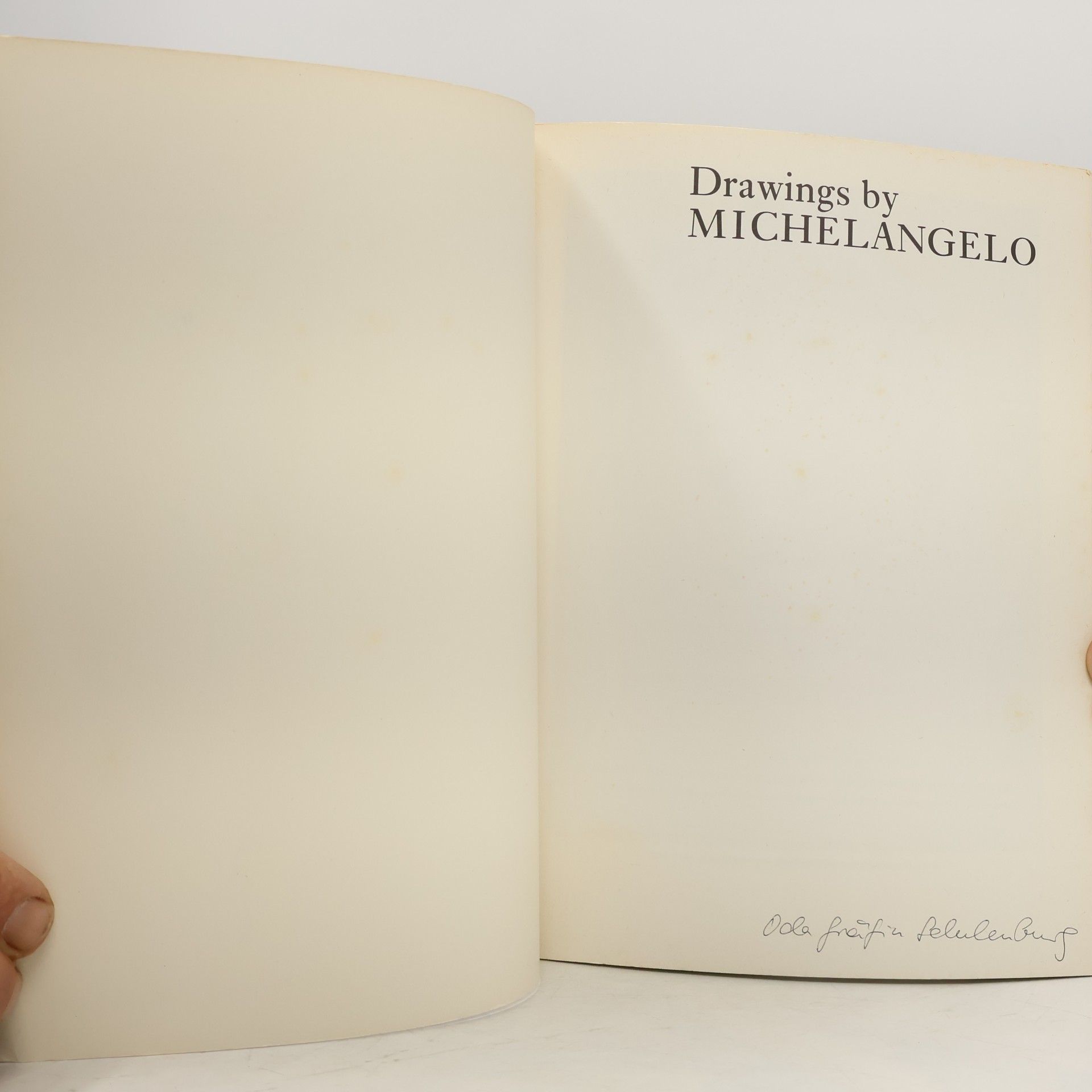 Michelangelo Drawings by Michelangelo in the collection of Her Majesty the Queen at Windsor Castle, the Ashmolean Museum, the British Museum and other English ... Museum, 6th February to 27th April 1975