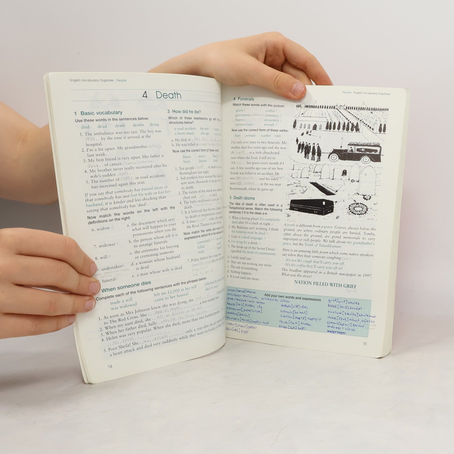 Chris Gough English vocabulary organiser : 100 topics for self-study