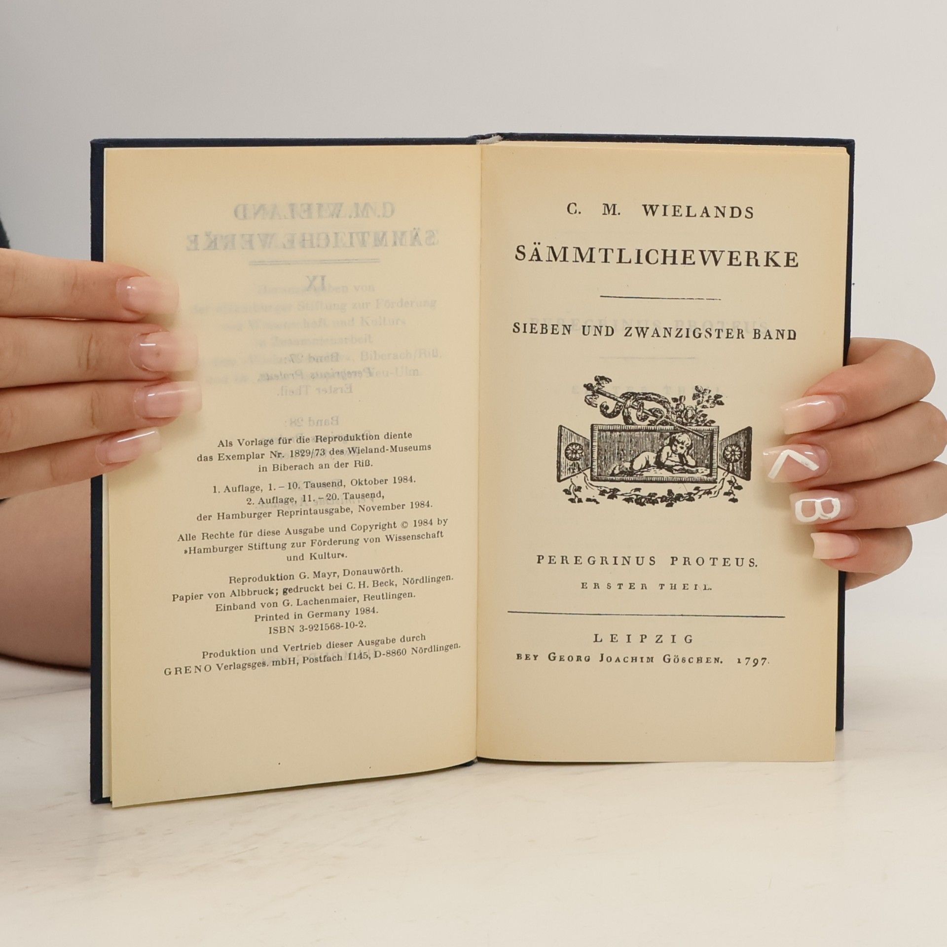 C. M. Wieland Sämmtliche Werke IX.