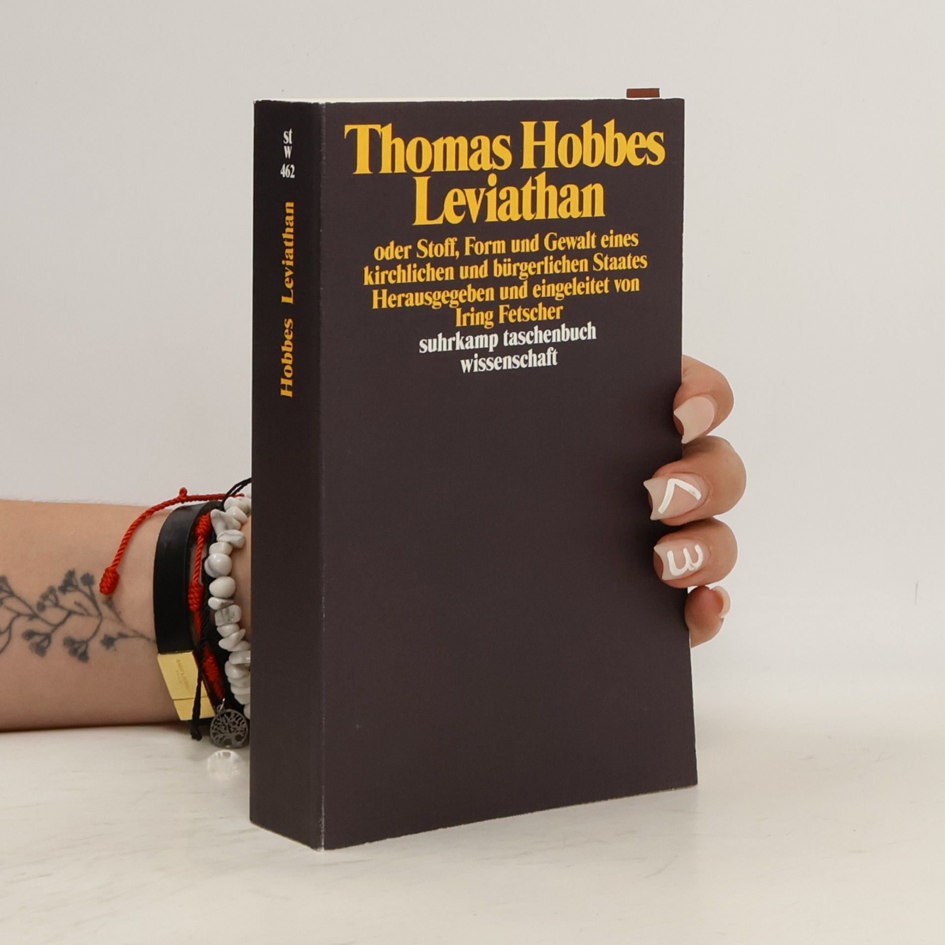 Thomas Hobbes Leviathan oder Stoff, Form und Gewalt eines kirchlichen und bürgerlichen Staates