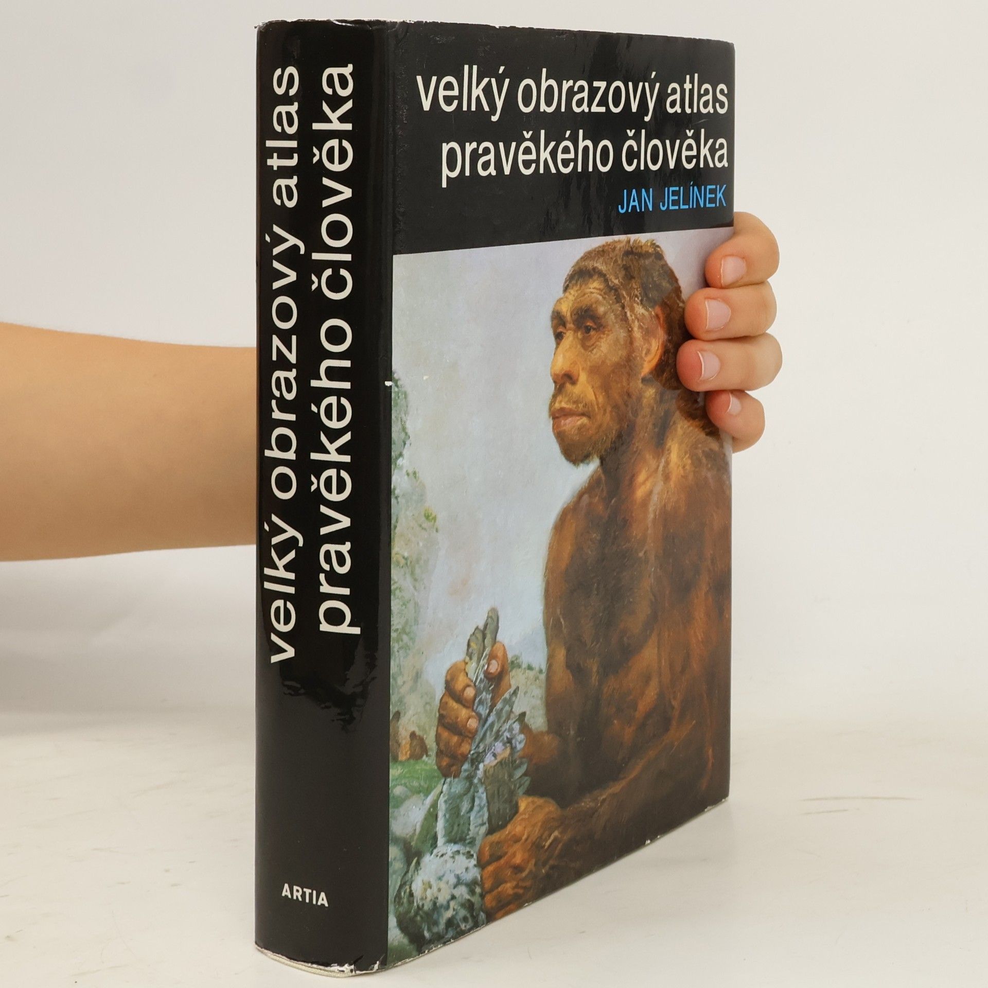 Jan Jelínek Velký obrazový atlas pravěkého člověka