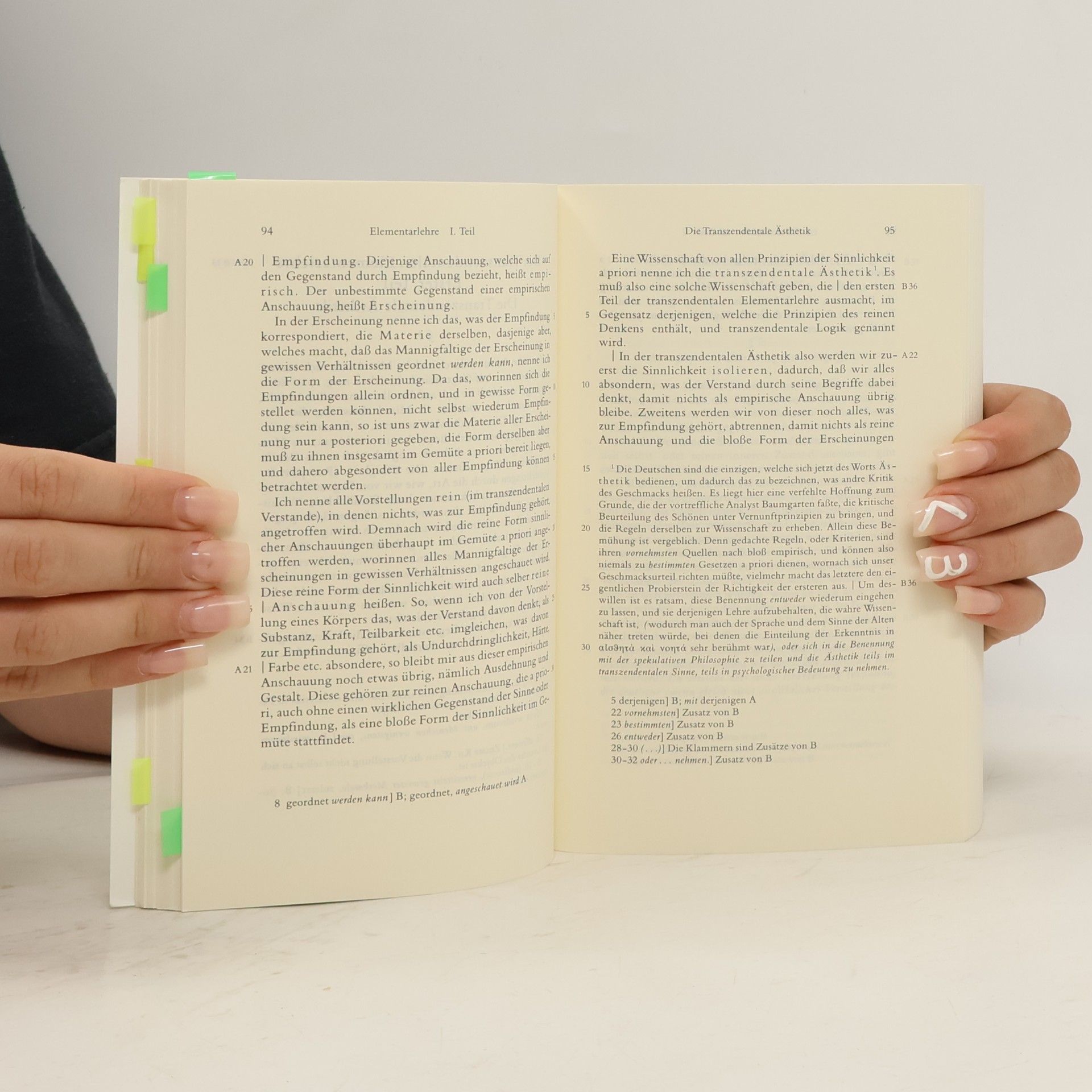 Immanuel Kant Kritik der reinen Vernunft