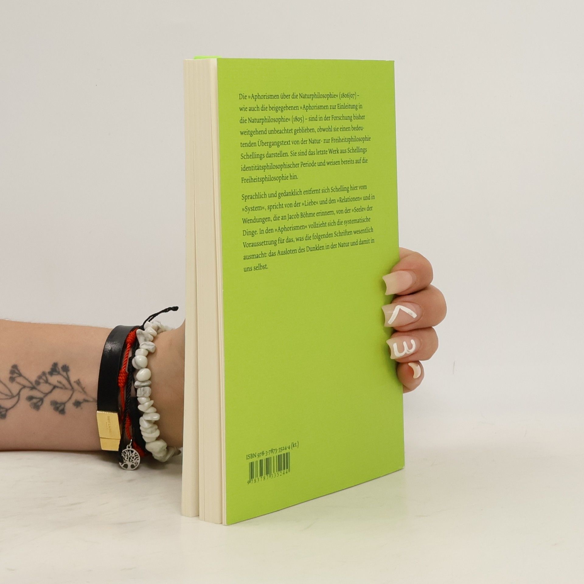 Fabian Mauch Philosophische Bibliothek - 713: Aphorismen über die Naturphilosophie
