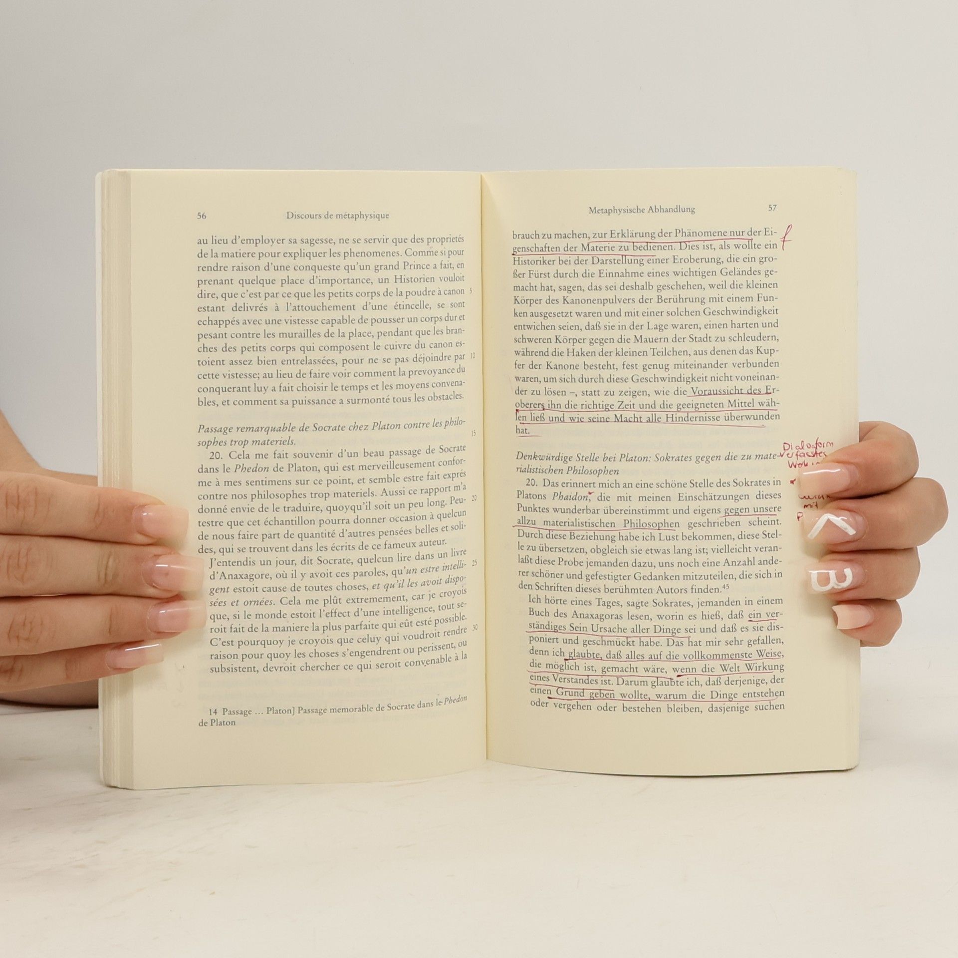 Gottfried Wilhelm Leibniz Philosophische Bibliothek: Monadologie und andere metaphysische Schriften