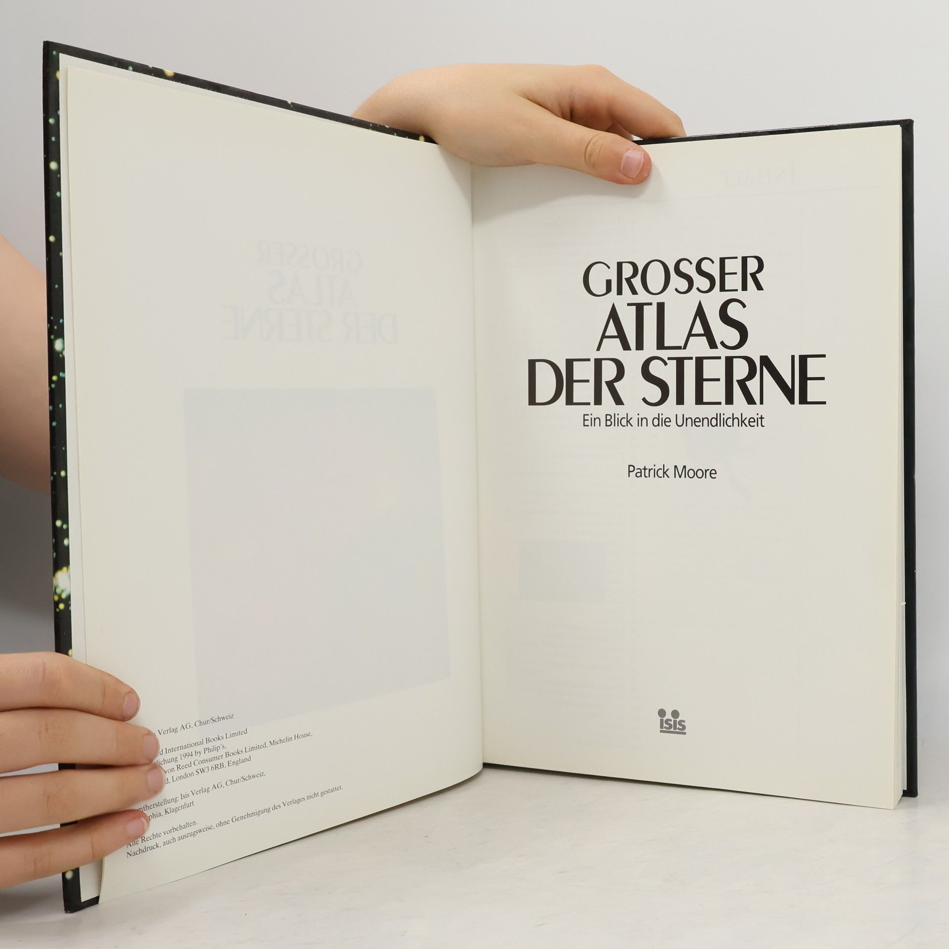 Patrick Moore Grosser Atlas der Sterne