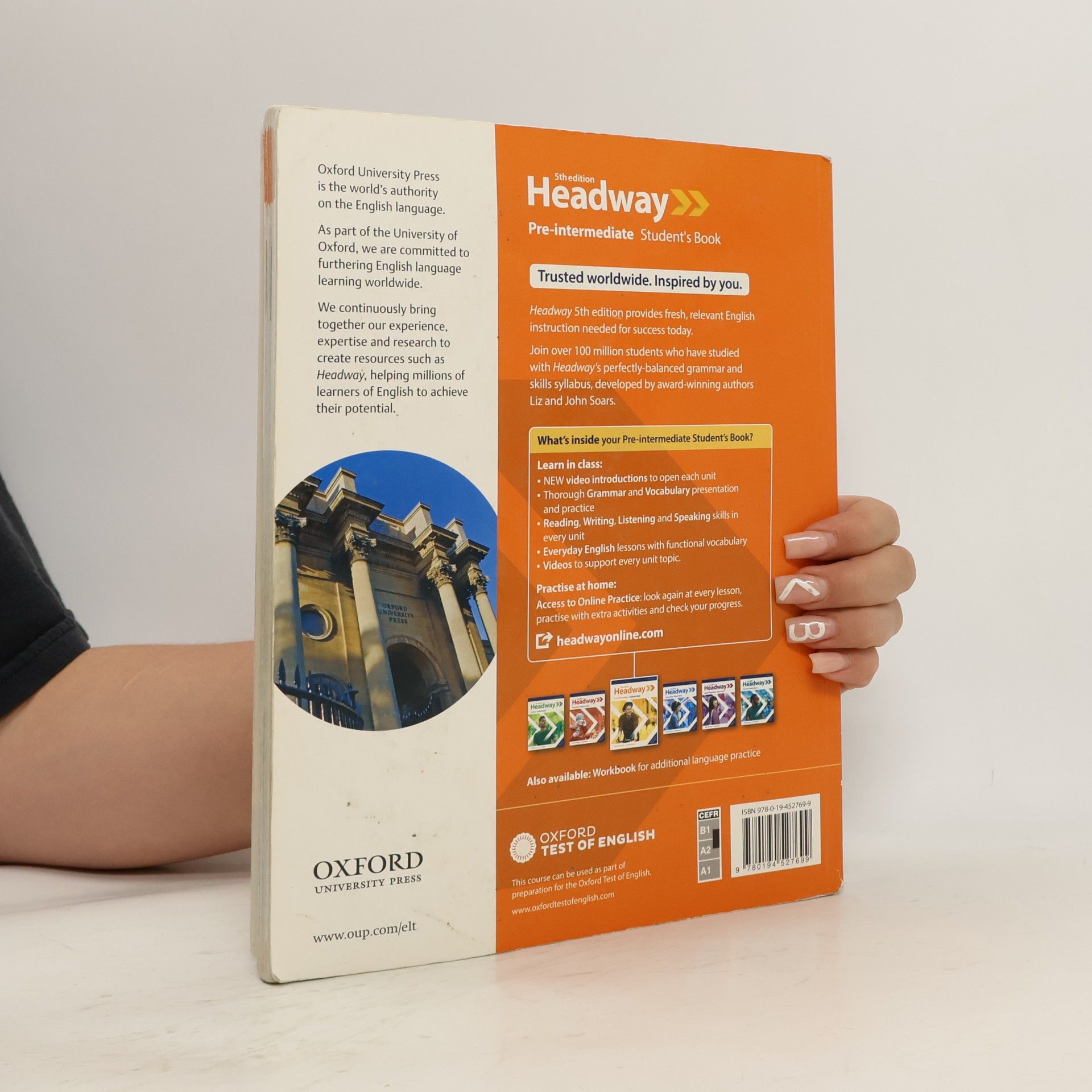 Liz Soars Headway : pre-intermediate : student's book