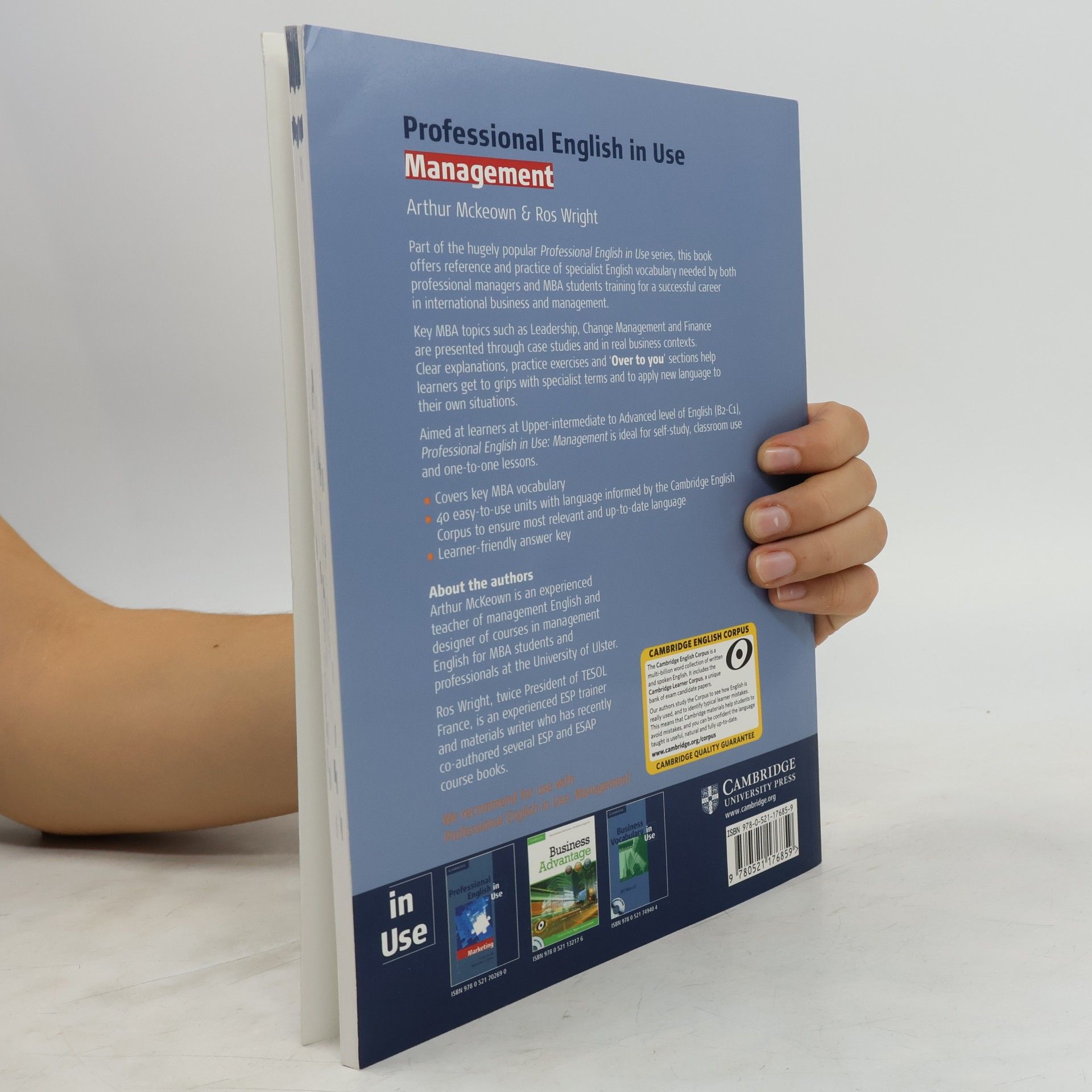 Mckeown Arthur Professional English in Use Management With Answers