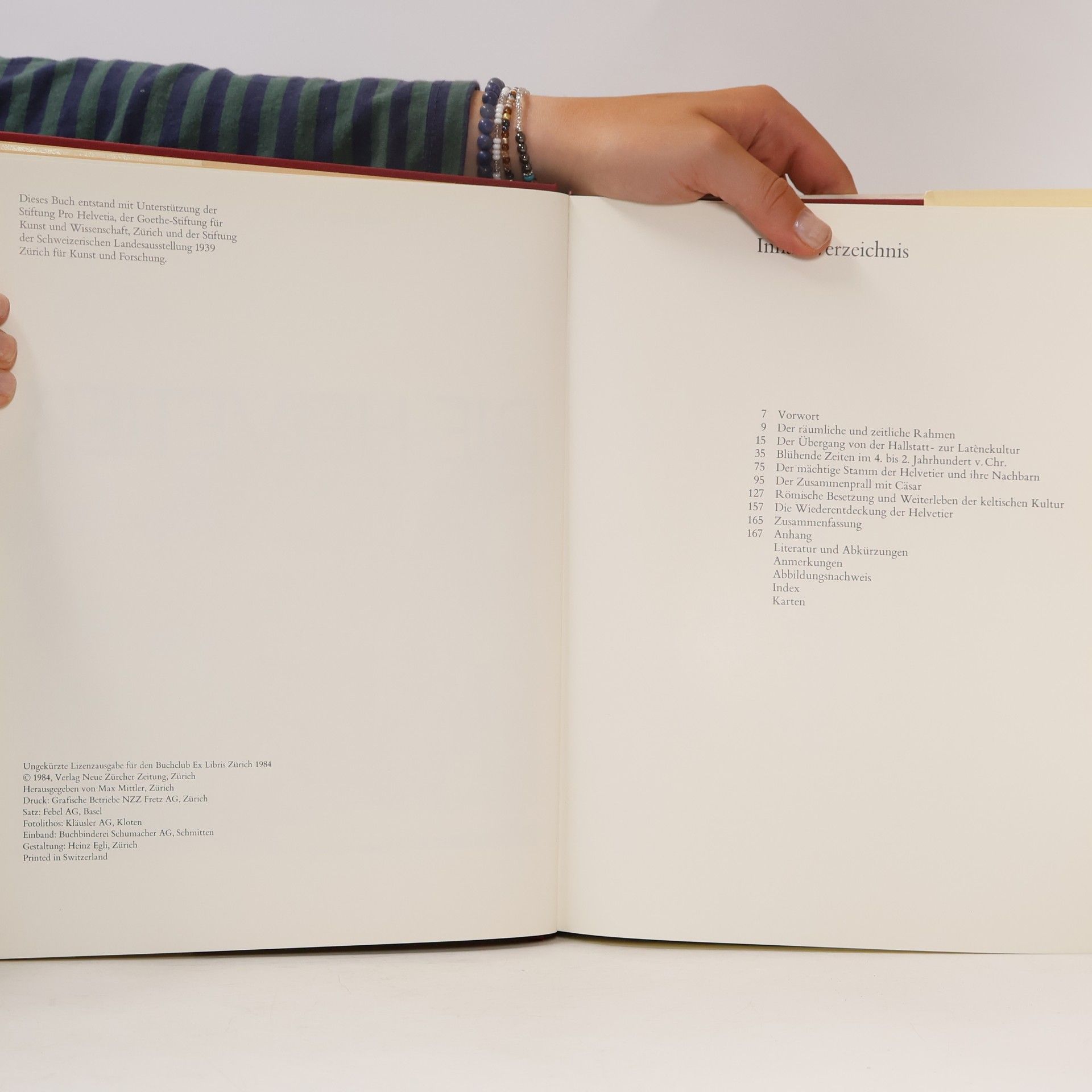Various authors Die Helvetier. Kulturgeschichte eines Keltenvolkes