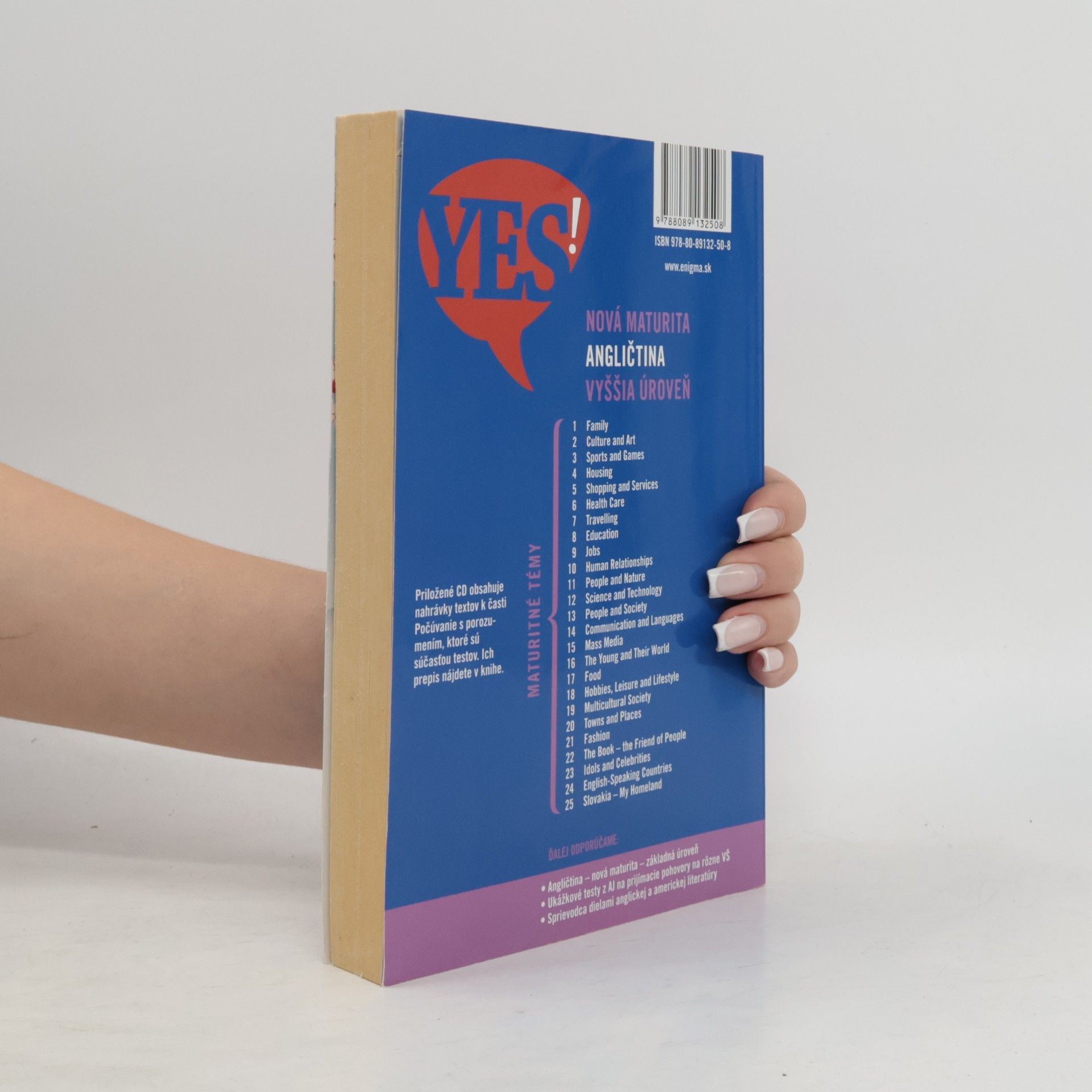 Various authors Yes! Nová maturita. Angličtinna. Vyššia úroveň