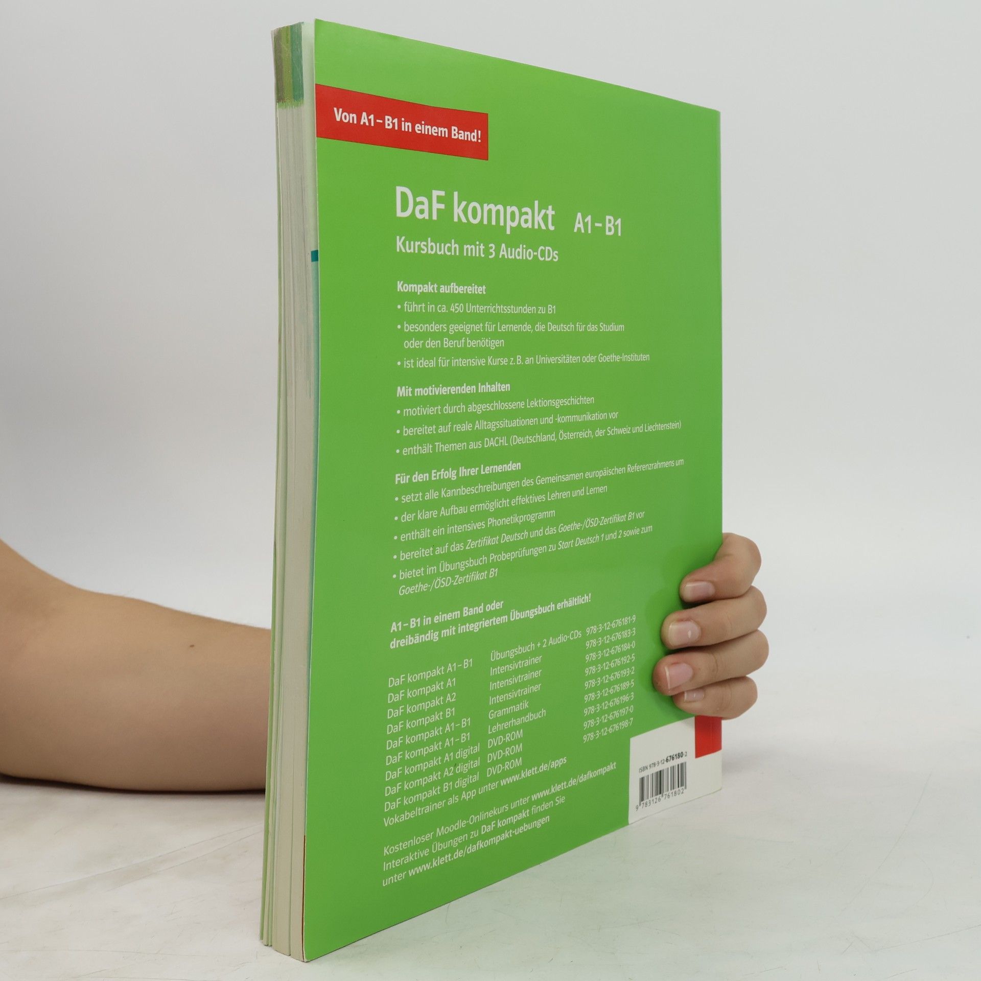 Ilse Sander DaF kompakt A1-B1 : Deutsch als Fremdsprache für Erwachsene : Kursbuch