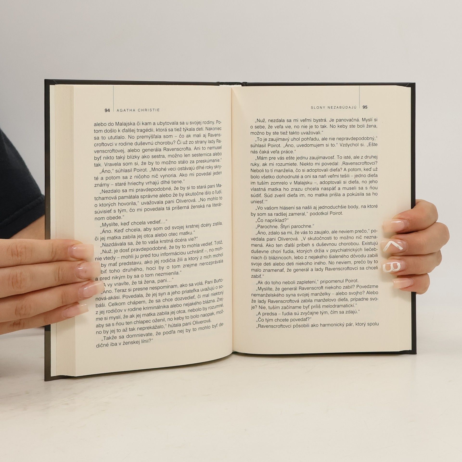 Agatha Christie Slony Nezabúdajú