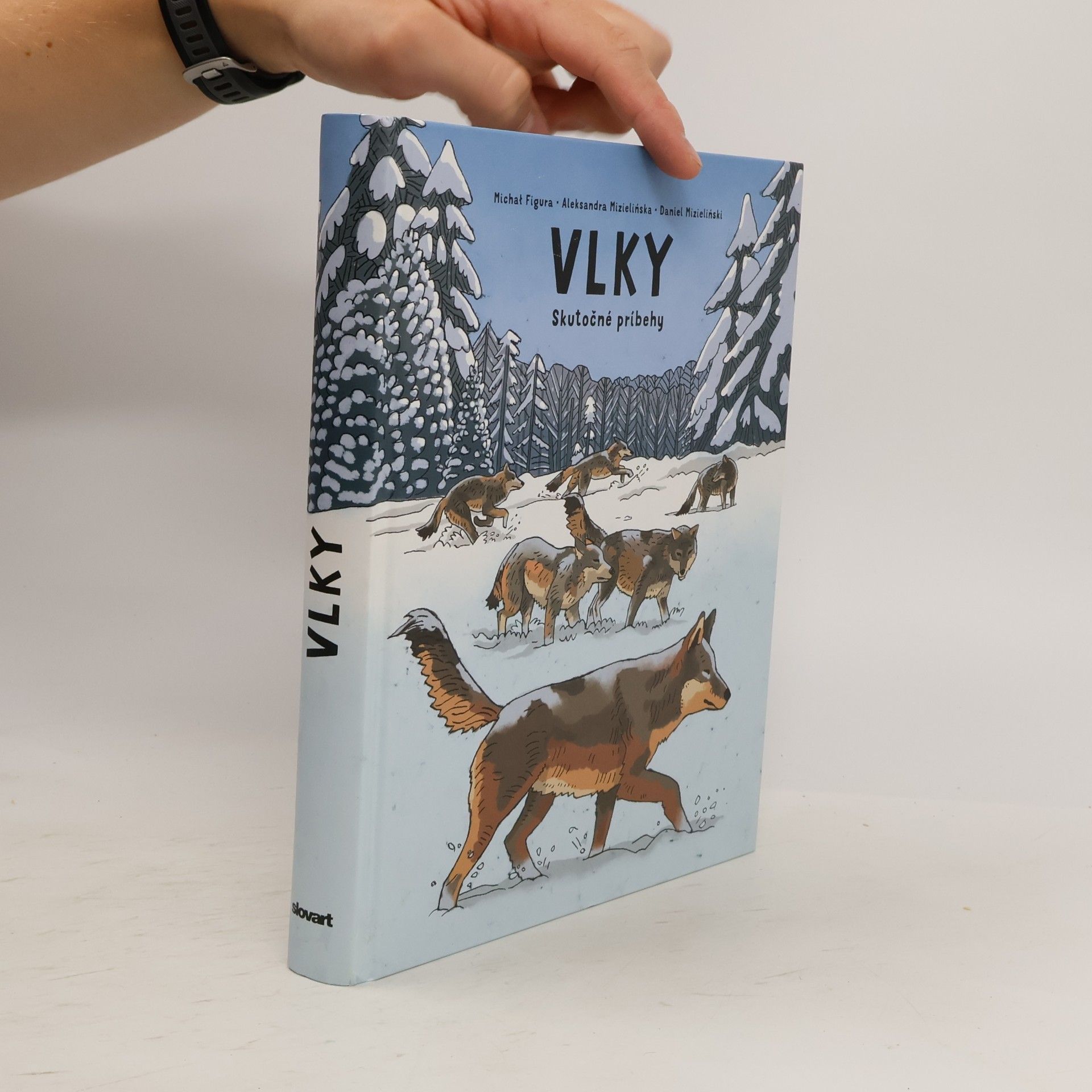 Alexandra Mizielińska Vlky. Skutočné príbehy