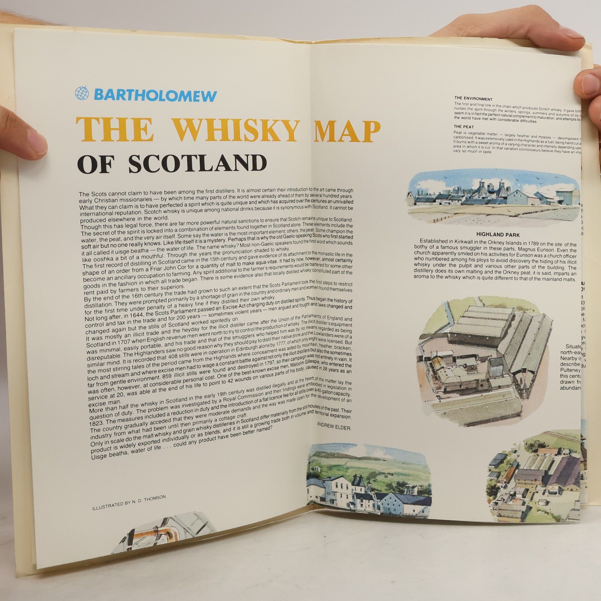 Various authors the Whisky Map of Scotland