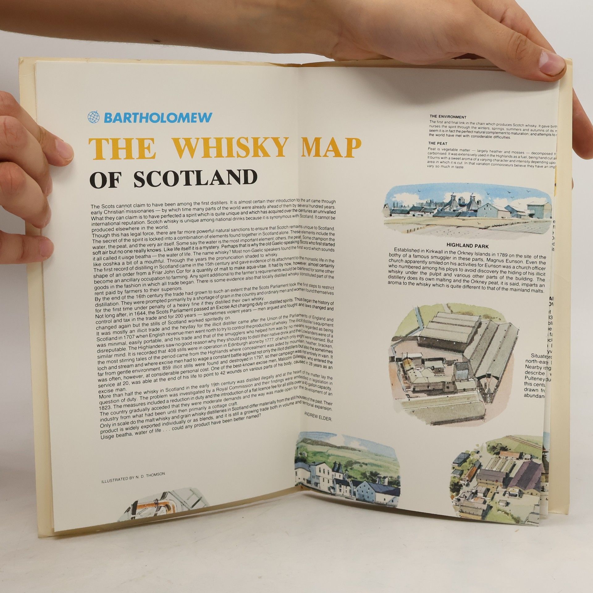 Various authors the Whisky Map of Scotland