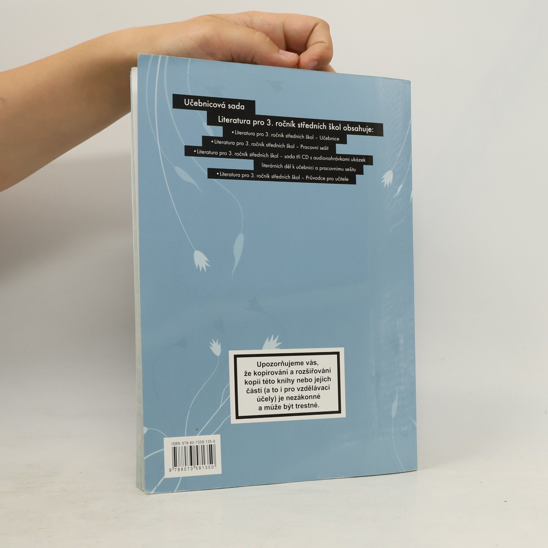 kolektiv Literatura pro 3. ročník středních škol. Učebnice