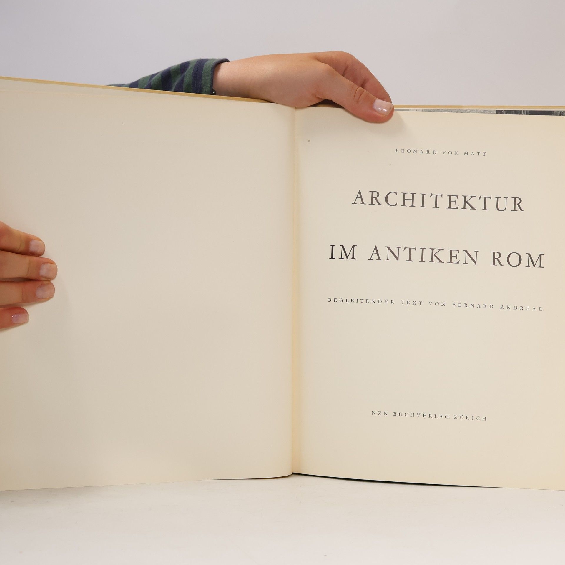 Leonard von Matt Architektur im antiken Rom
