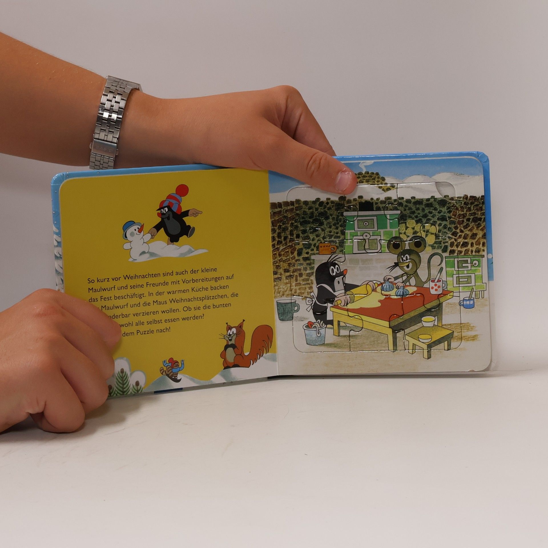 Zdeněk Miler Der kleine Maulwurf Weihnachts Puzzlebuch