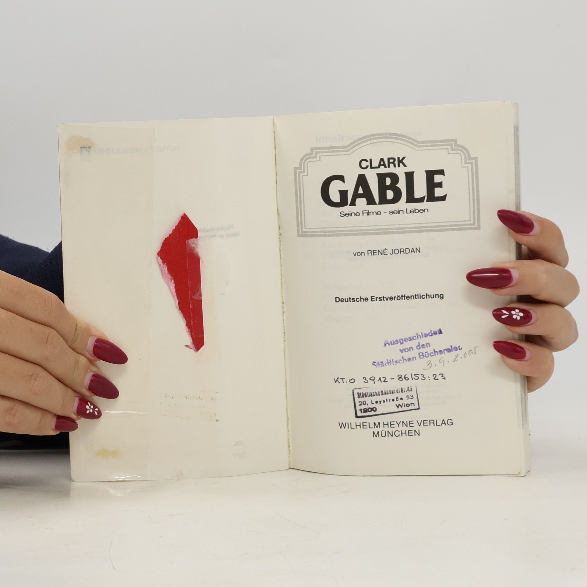 Rene Jordan Clark Gable
