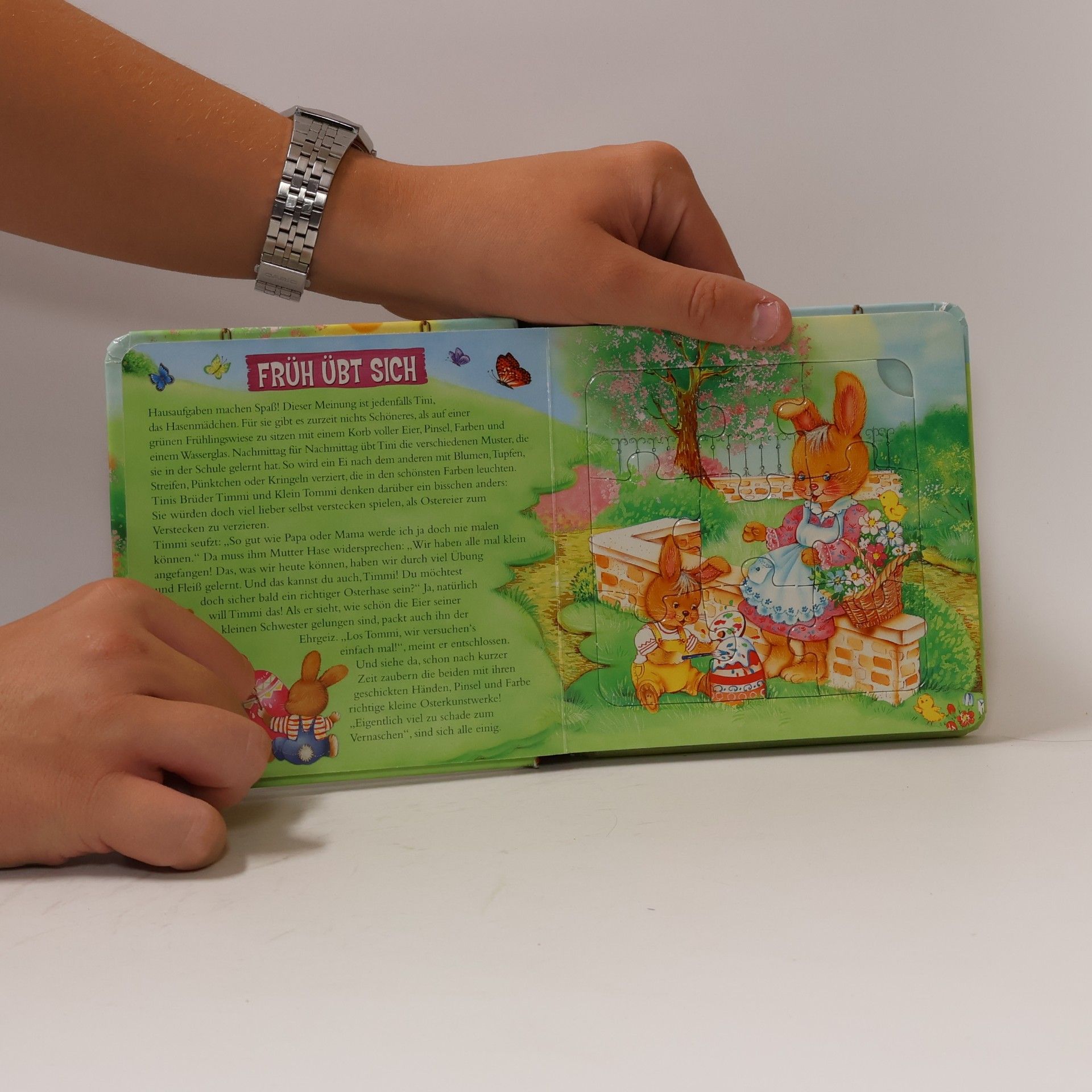 Autorenkollektiv Oster-Puzzlebuch mit 5 Puzzles
