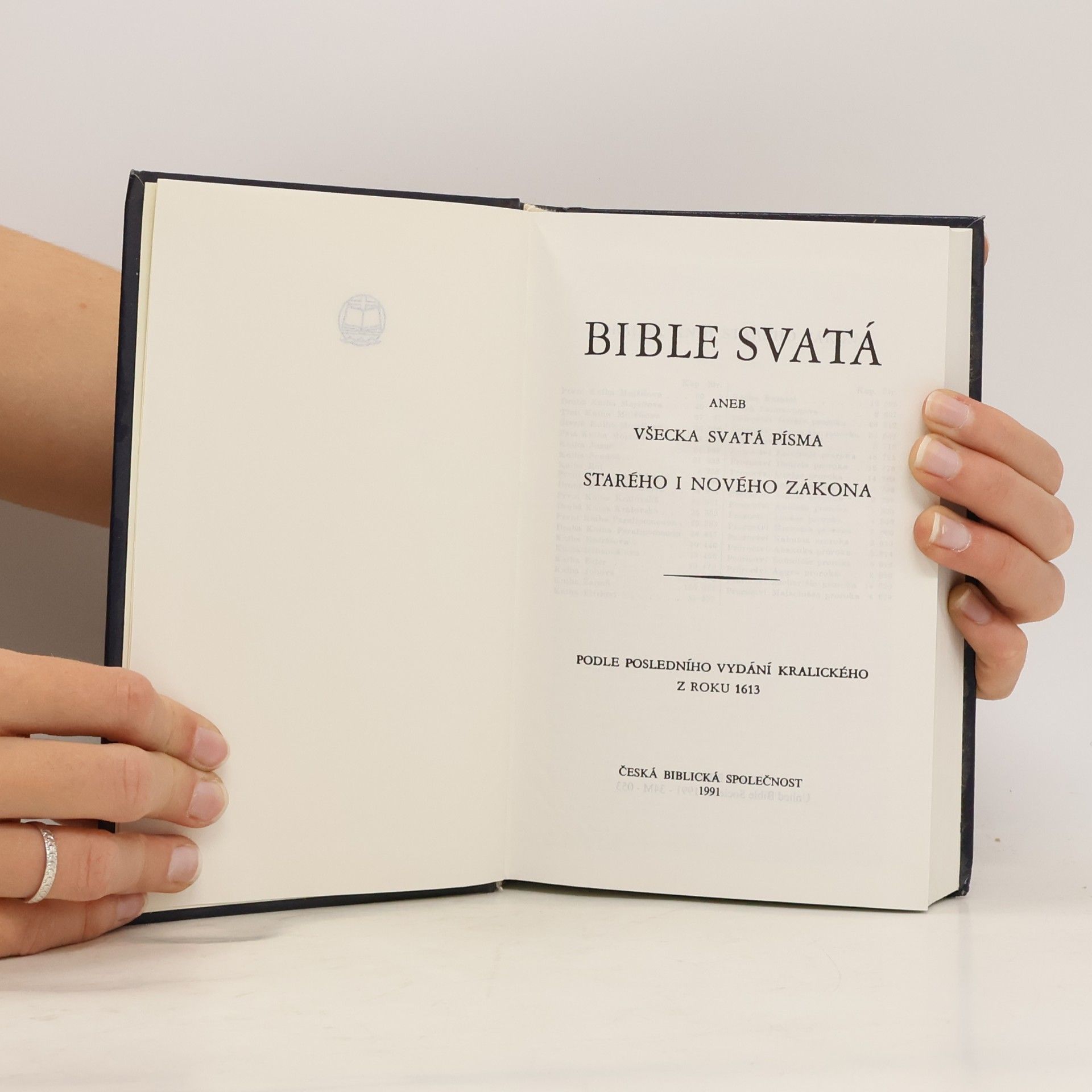 kolektiv Bible svatá aneb všecka Svatá písma Starého i Nového zákona