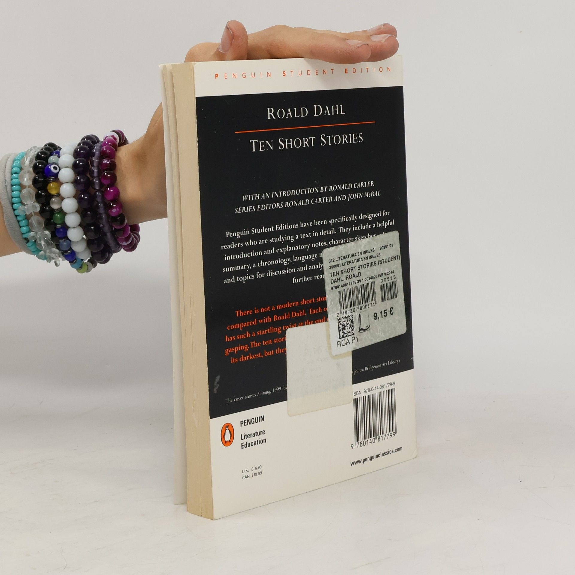 Roald Dahl Ten short stories