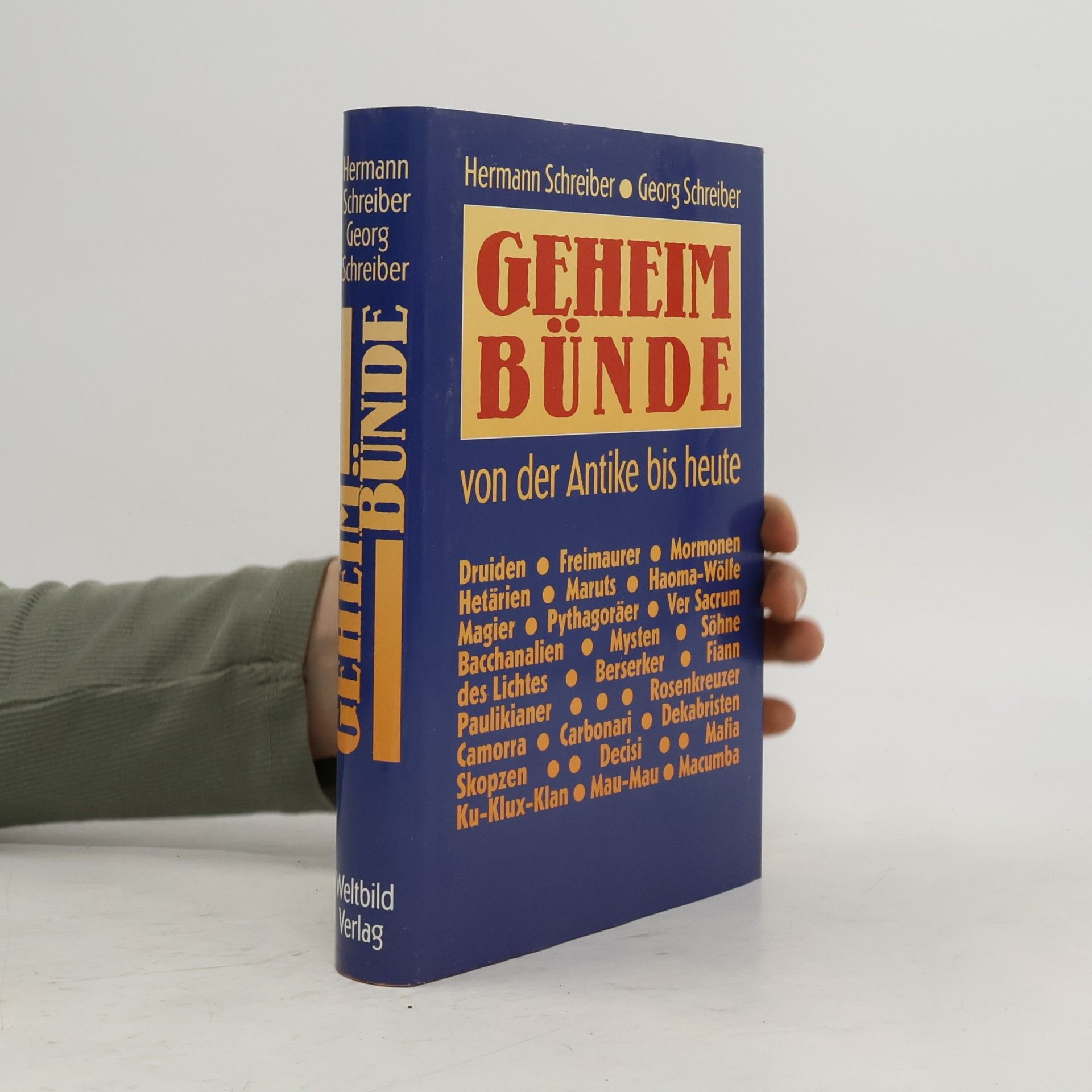 Hermann Schreiber Geheim Bünde