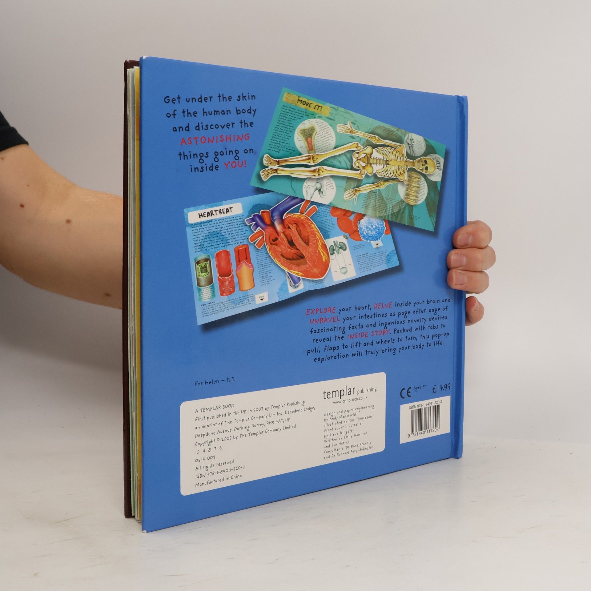 Richard Dungworth Pop-Up Facts: Human Body