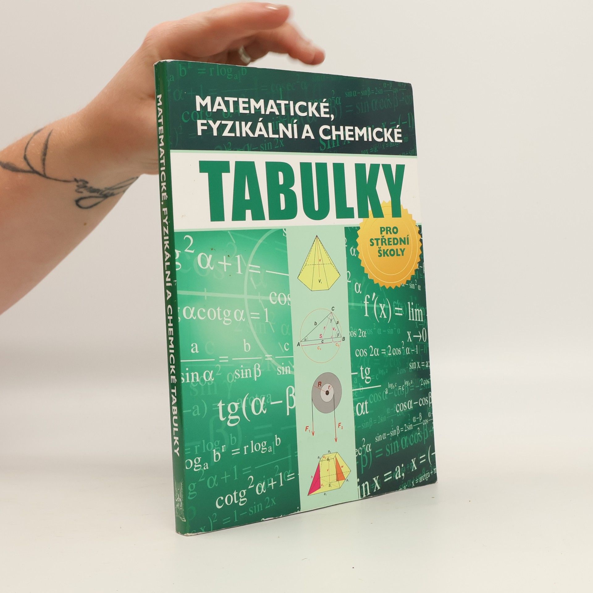 Matematické, fyzikální a chemické tabulky pro střední školy