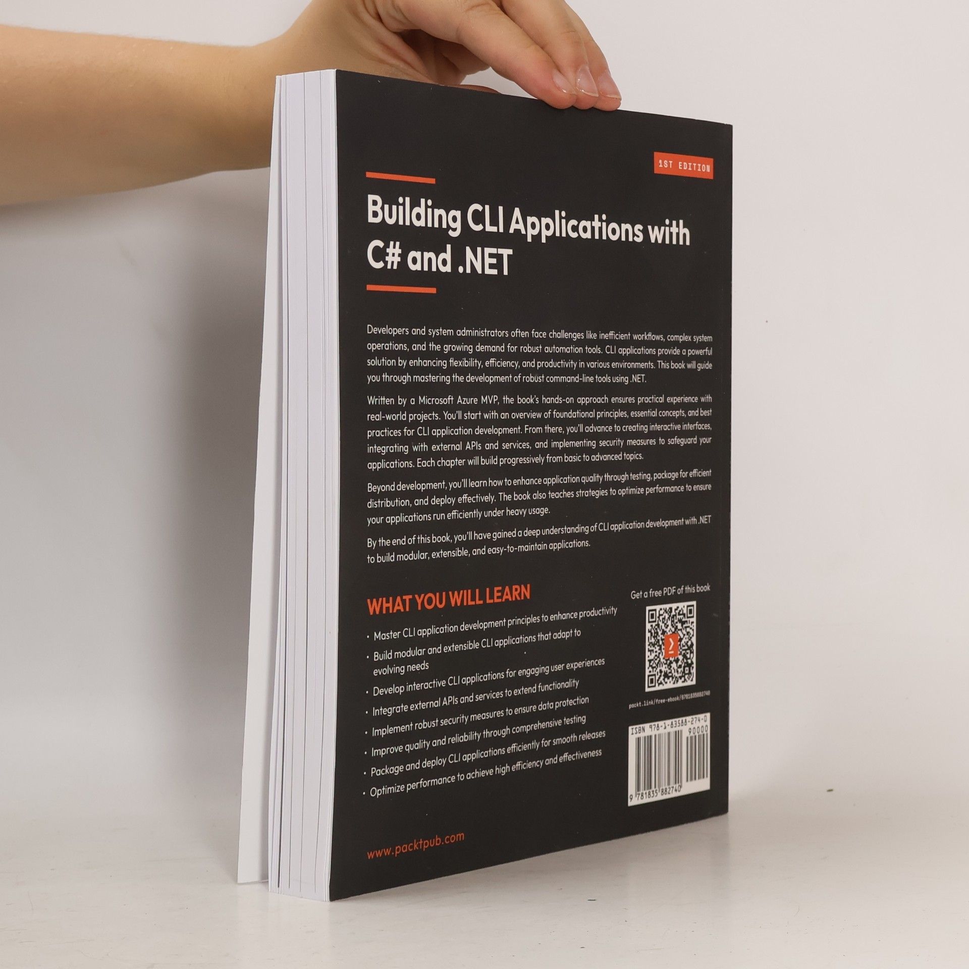 Tidjani Belmansour Building CLI Applications with C# and .NET