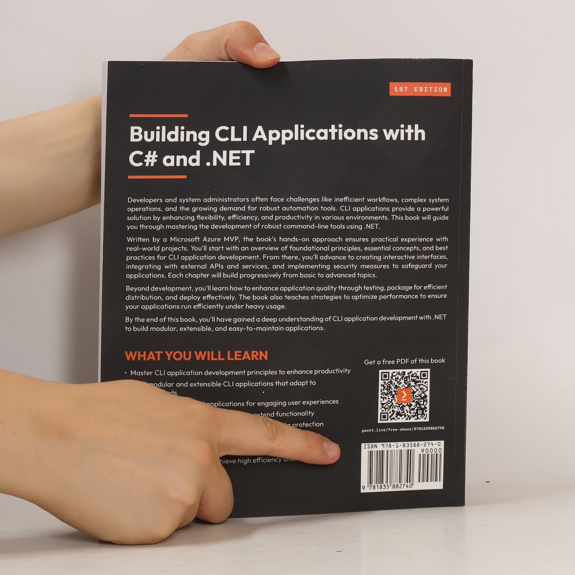 Tidjani Belmansour Building CLI Applications with C# and .NET