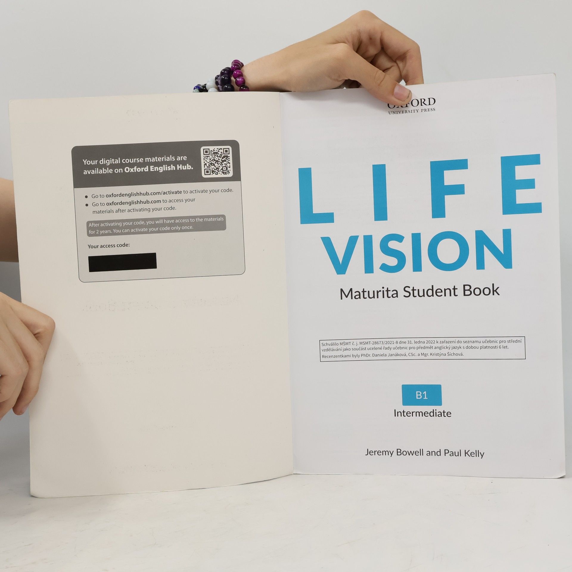 Paul Kelly Life Vision. Maturita Student Book. B1 Intermediate