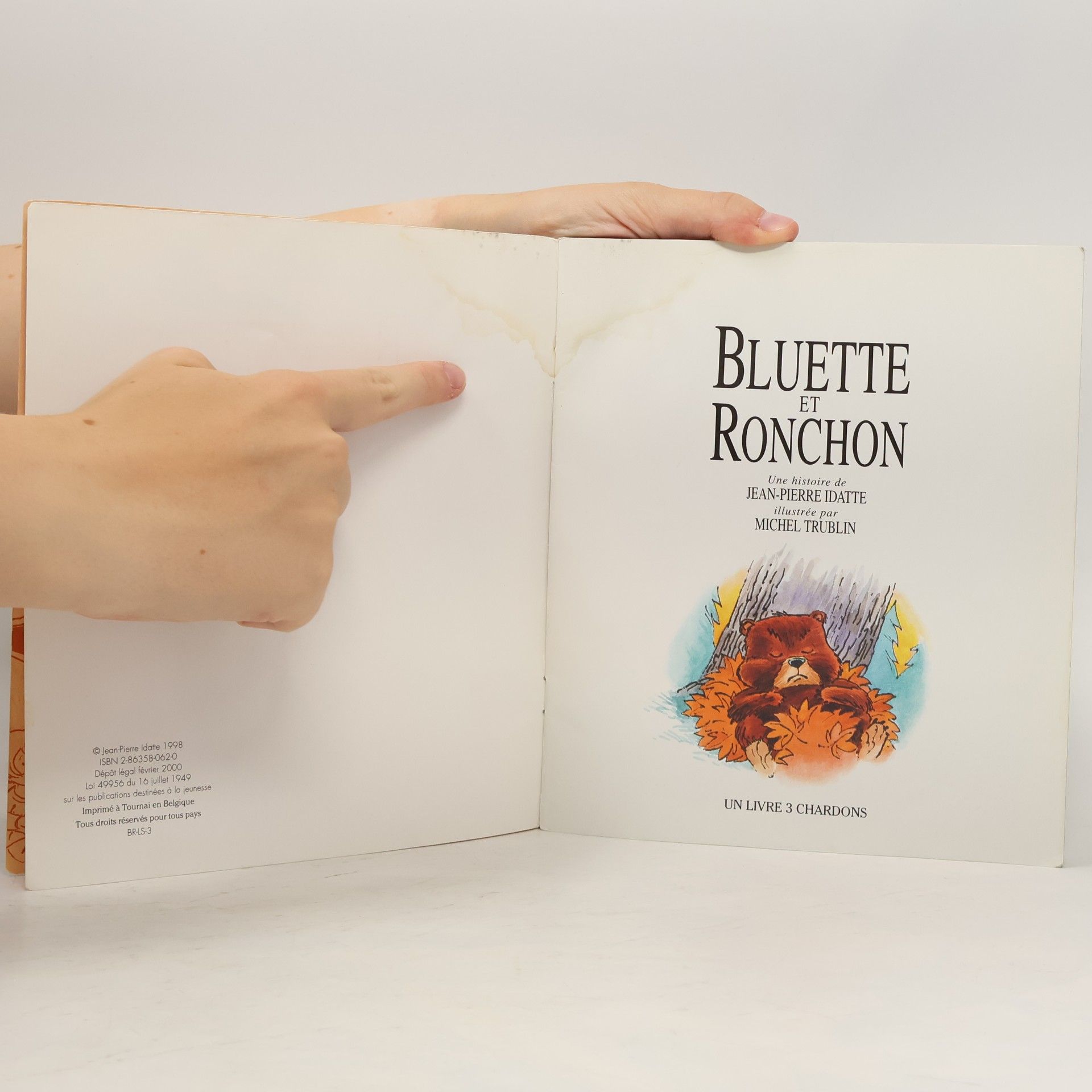 Jean-Pierre Idatte Bluette et Ronchon