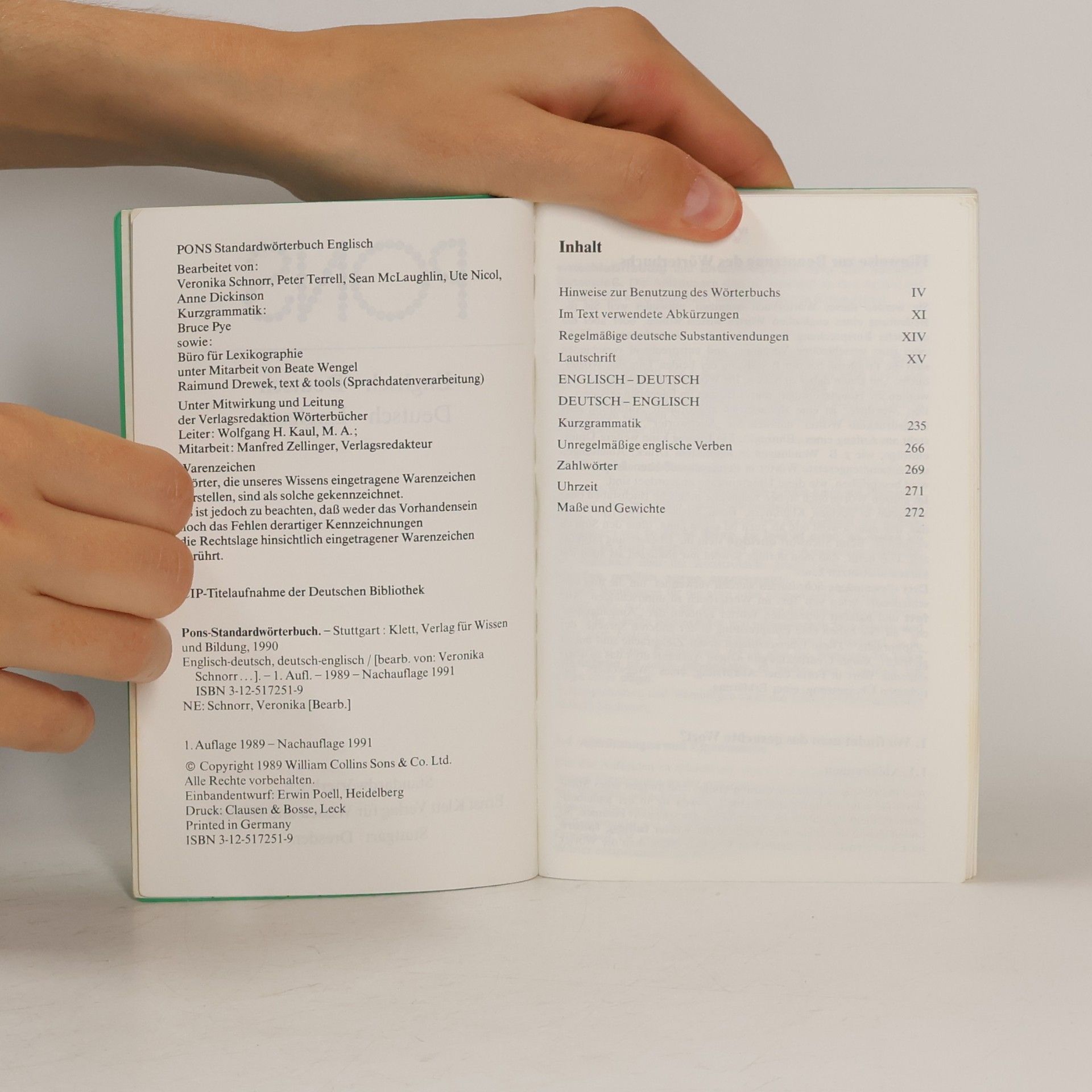 Veronika Schnorr PONS-Standardwörterbuch : English - Deutsch