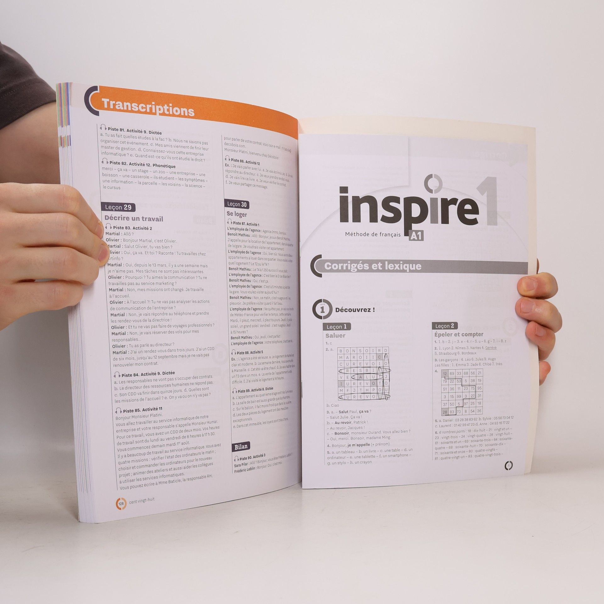 Lucas Malcor Inspire 1 - Cahier d'activités