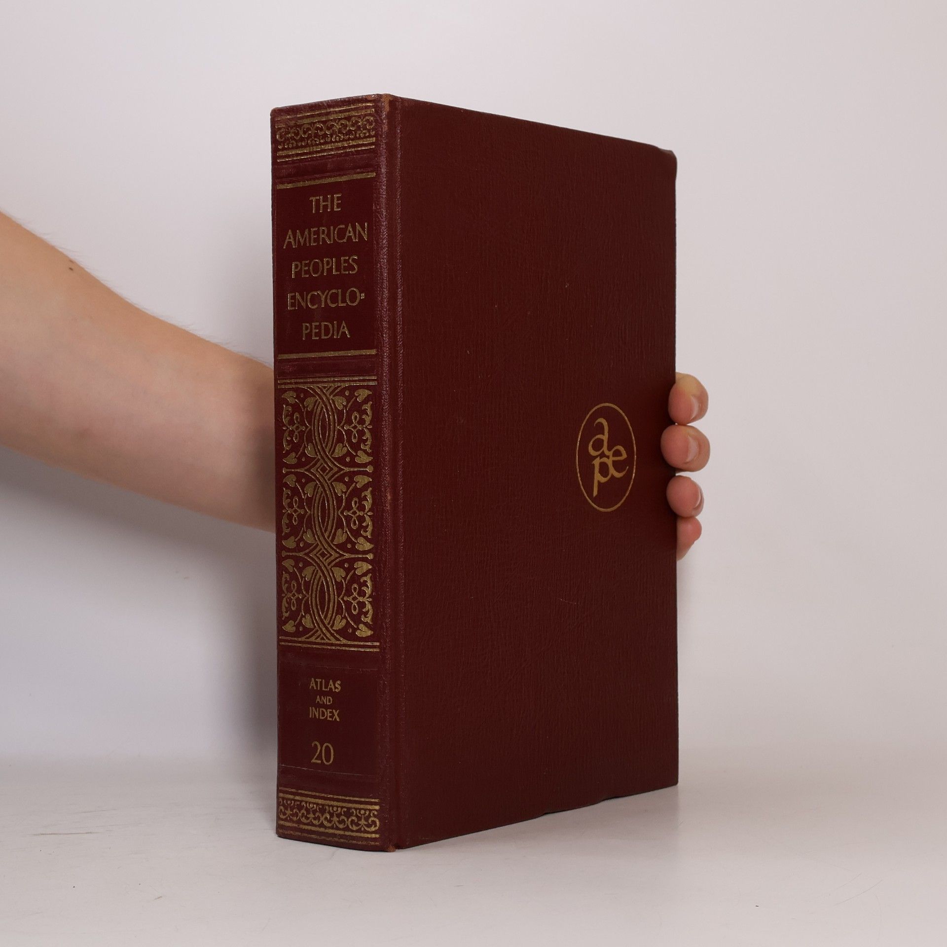 Auteurscollectief The American Peoples Encyclopedia. Atlas and Index. 20