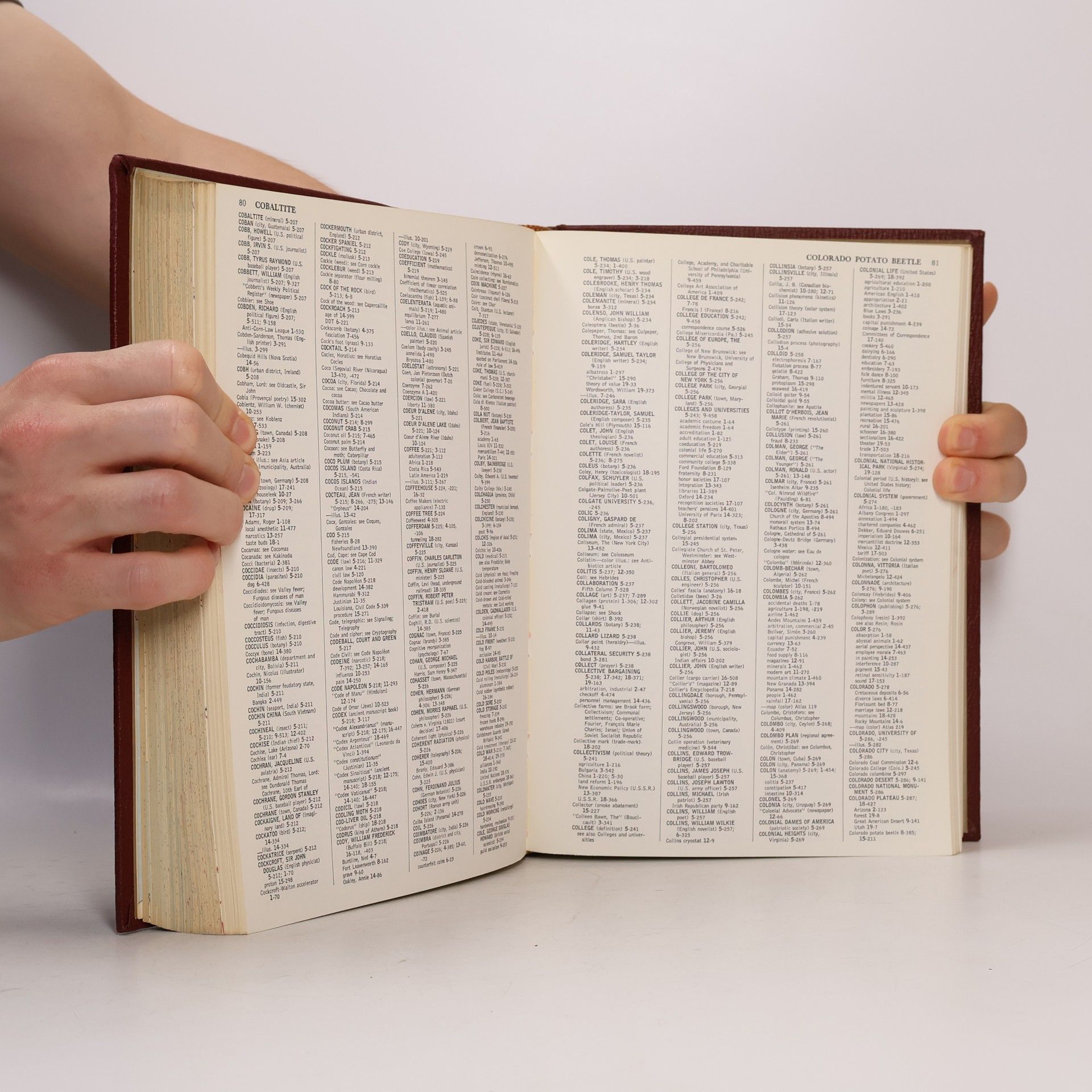 Autores varios The American Peoples Encyclopedia. Atlas and Index. 20