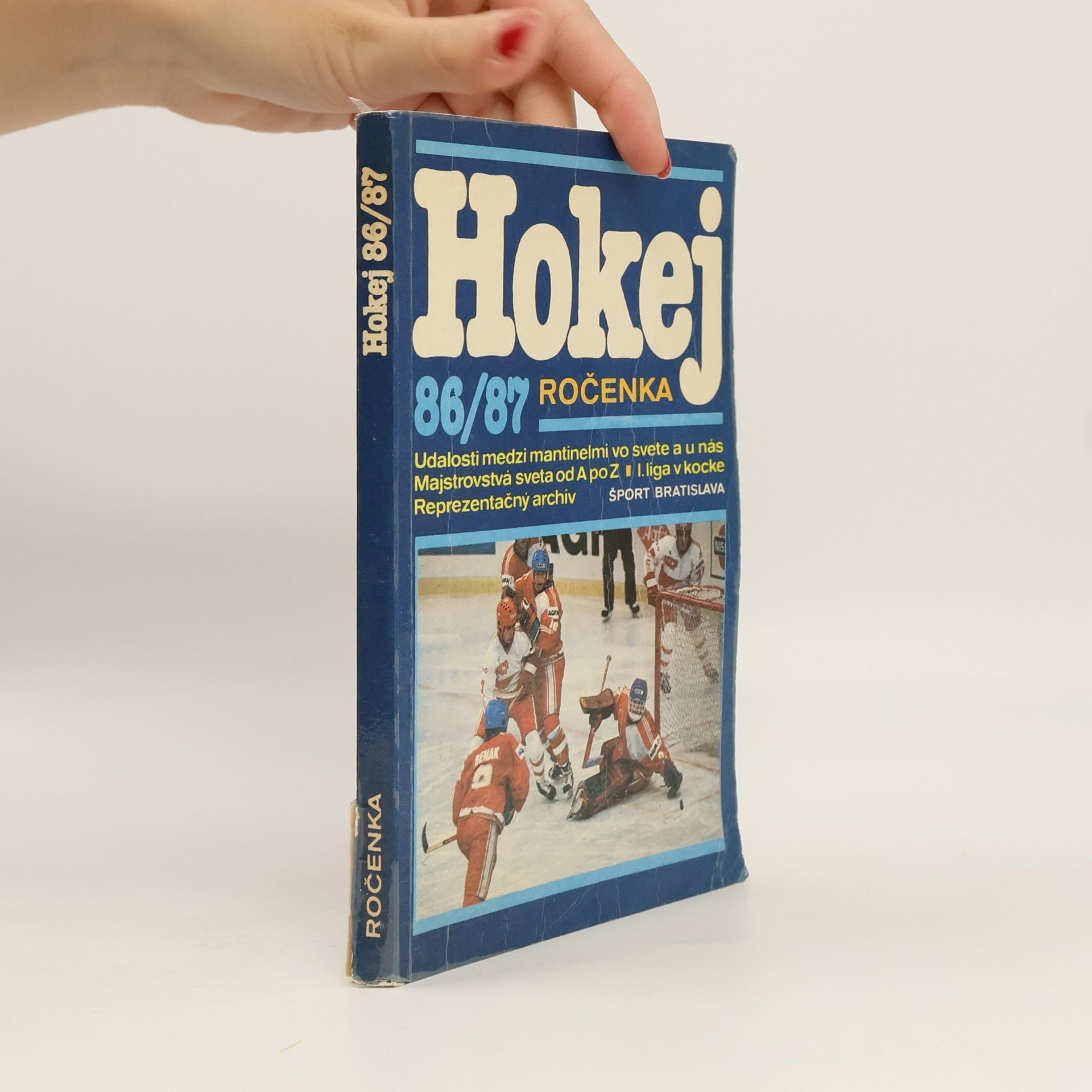 Various authors Hokej 86/87 Ročenka