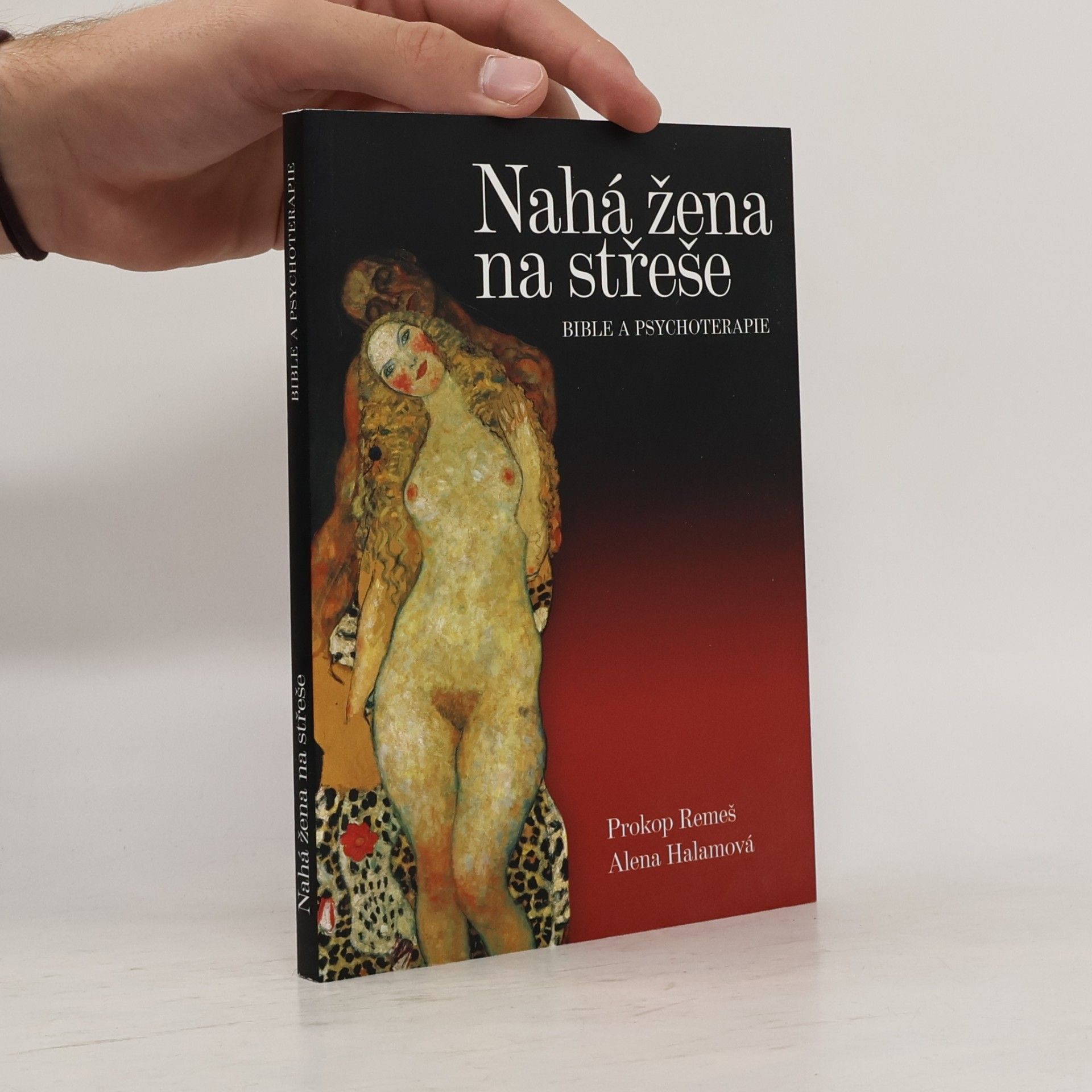 Nahá žena na střeše
