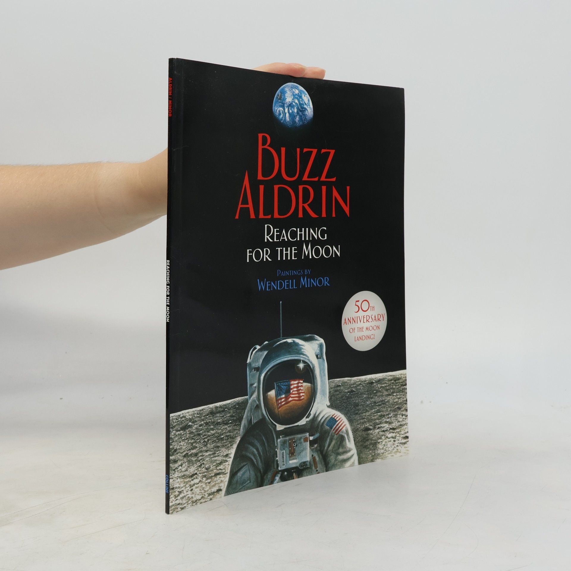 Buzz Aldrin Reaching for the Moon: 50th Anniversary of the Moon Landing!