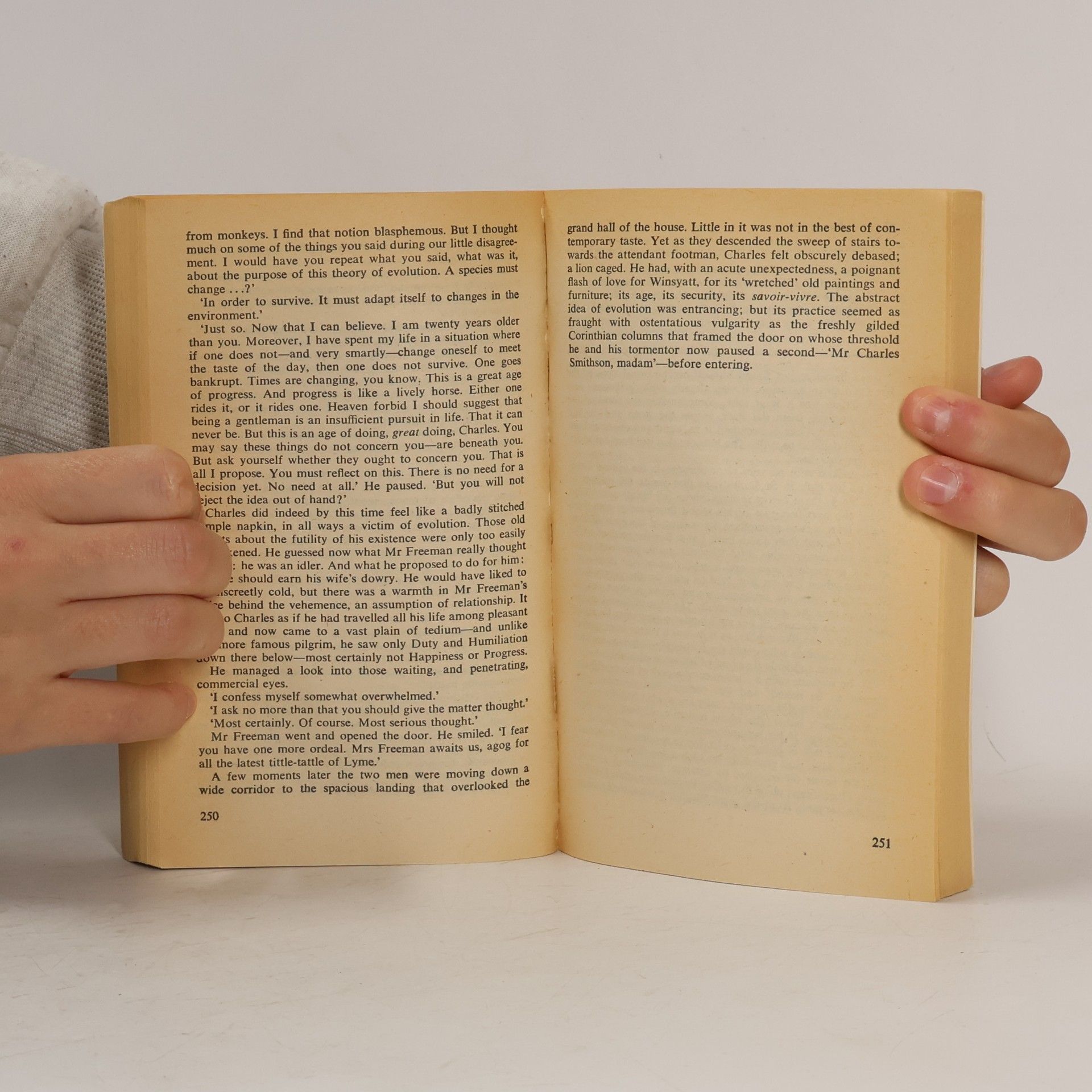 John Fowles The French lieutenant's woman