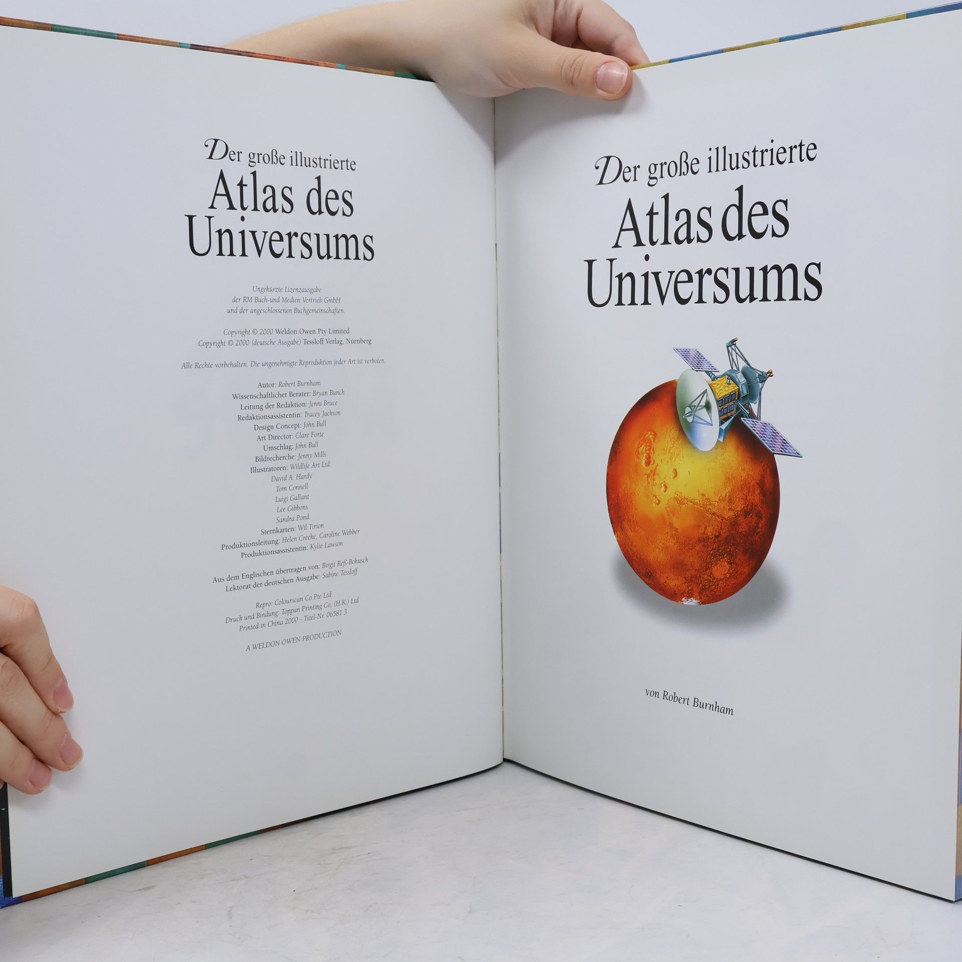 Various authors Der große illustrierte Atlas des Universums